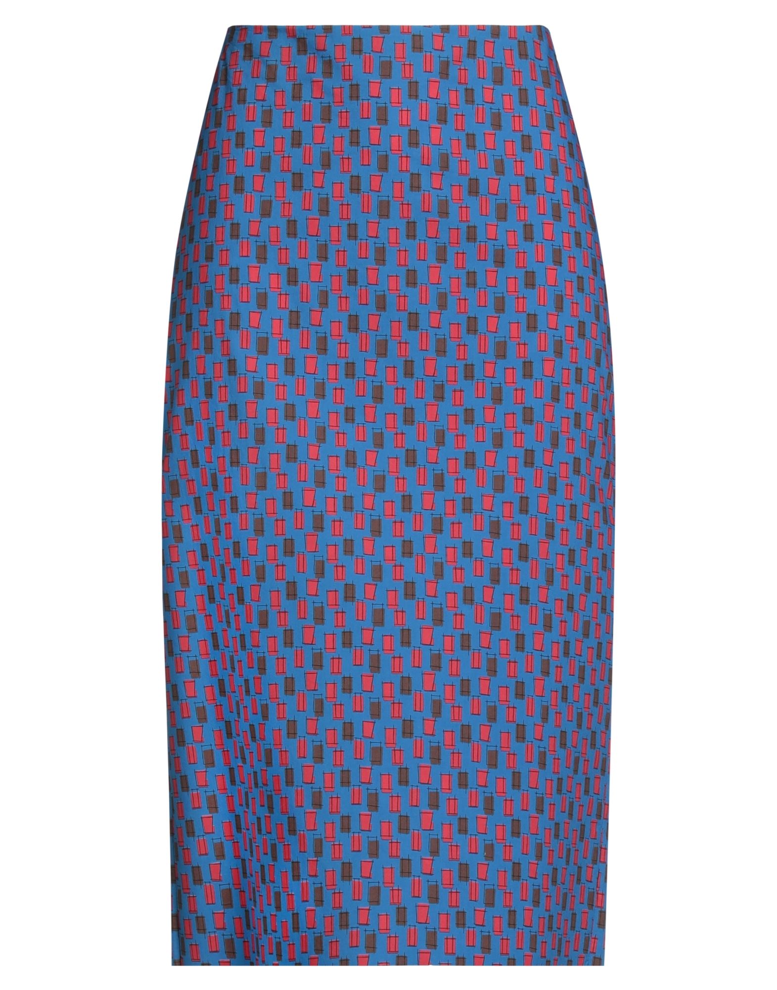 펜슬 스커트, 포플린, 기하학 패턴, 장식 부착 없음, 안감없음, 지퍼 여밈, 후크 여밈, 드라이클리닝, 표백 금지, 건조기 사용불가, 이 브랜드는 사이즈가 크게 나옵니다. 이미지