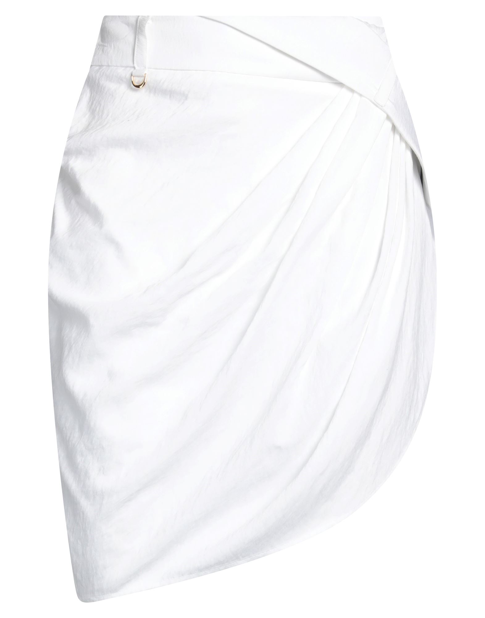 비대칭 스커트, 우븐, 장식 디테일 솔리드 컬러, 랩 스타일, 장식 효과, 지퍼 여밈, 후크 여밈, 포켓 없음, 손세탁 또는 드라이클리닝, 표백 금지, 건조기 사용불가. 이미지