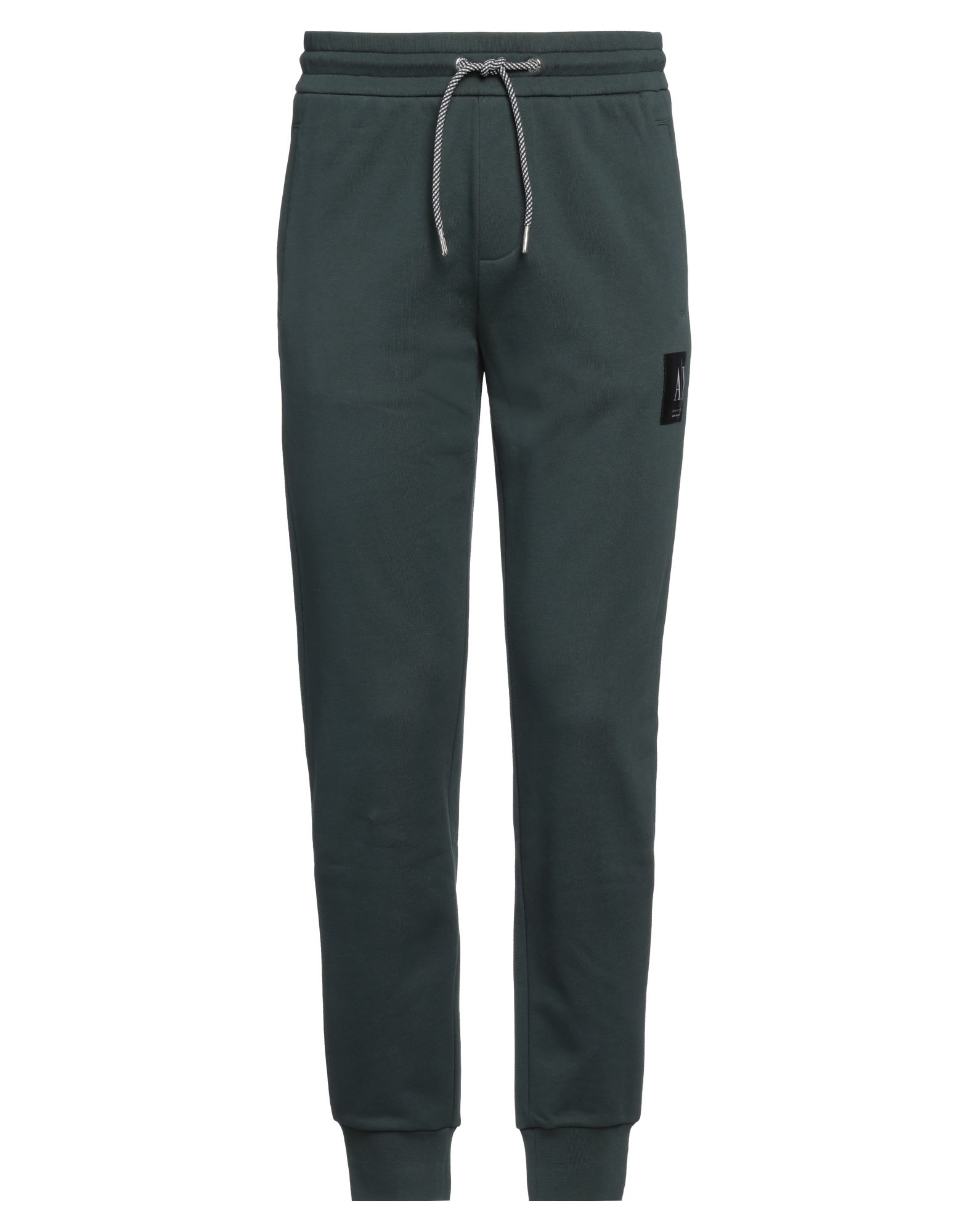 트랙 팬츠, 프렌치 테리, 솔리드 컬러, 브랜드 로고, 하이 웨이스트, 엘라스틱 웨이스트라인, 컴포트 핏, 멀티 포켓, 세탁기로 세탁, 표백 금지, 건조기 사용불가. 이미지