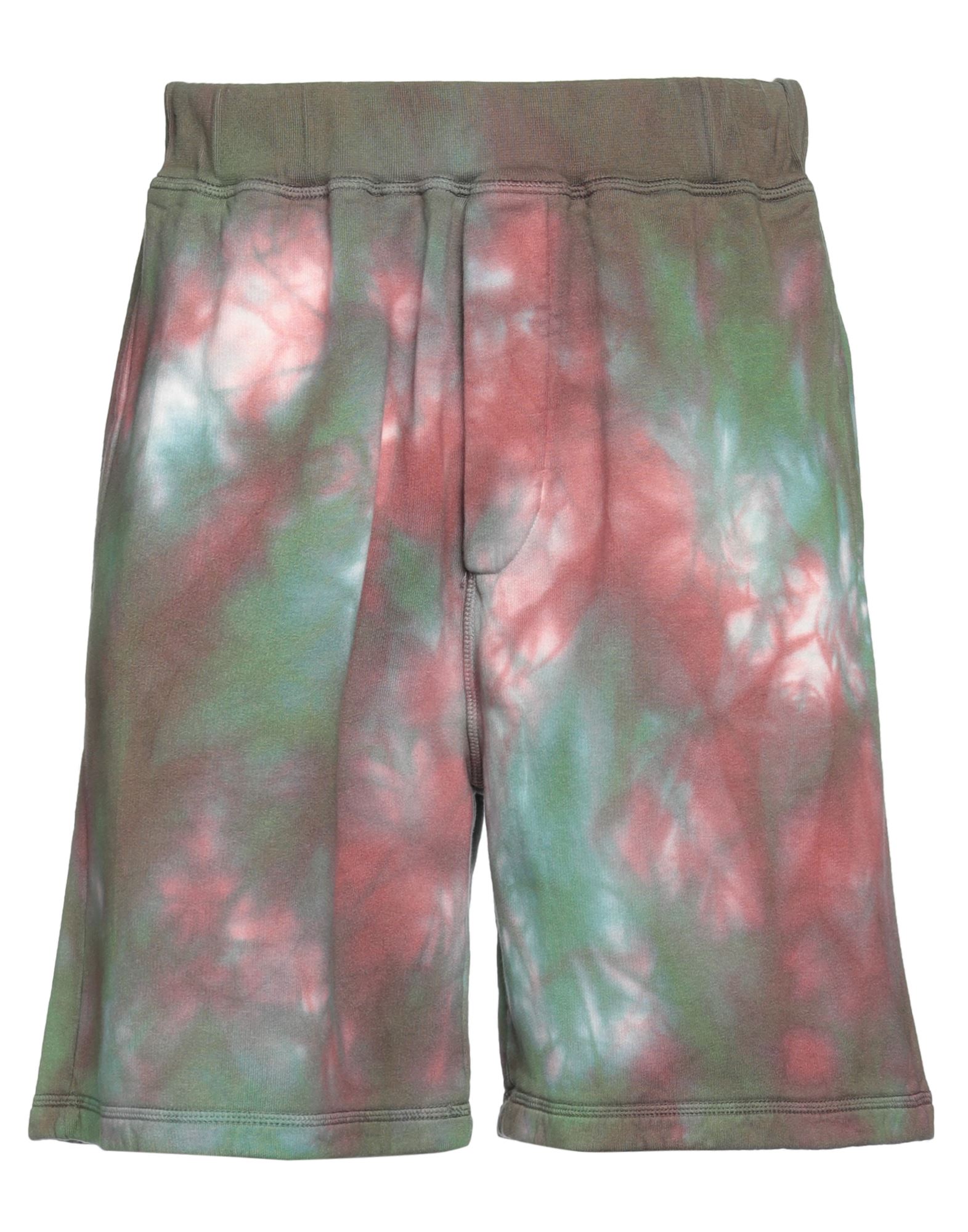 플리스, 브랜드 로고, 멀티컬러 패턴, 하이 웨이스트, 엘라스틱 웨이스트, 컴포트 핏, 프렌치 테리 소재 내부, 멀티 포켓, 스포츠. 이미지