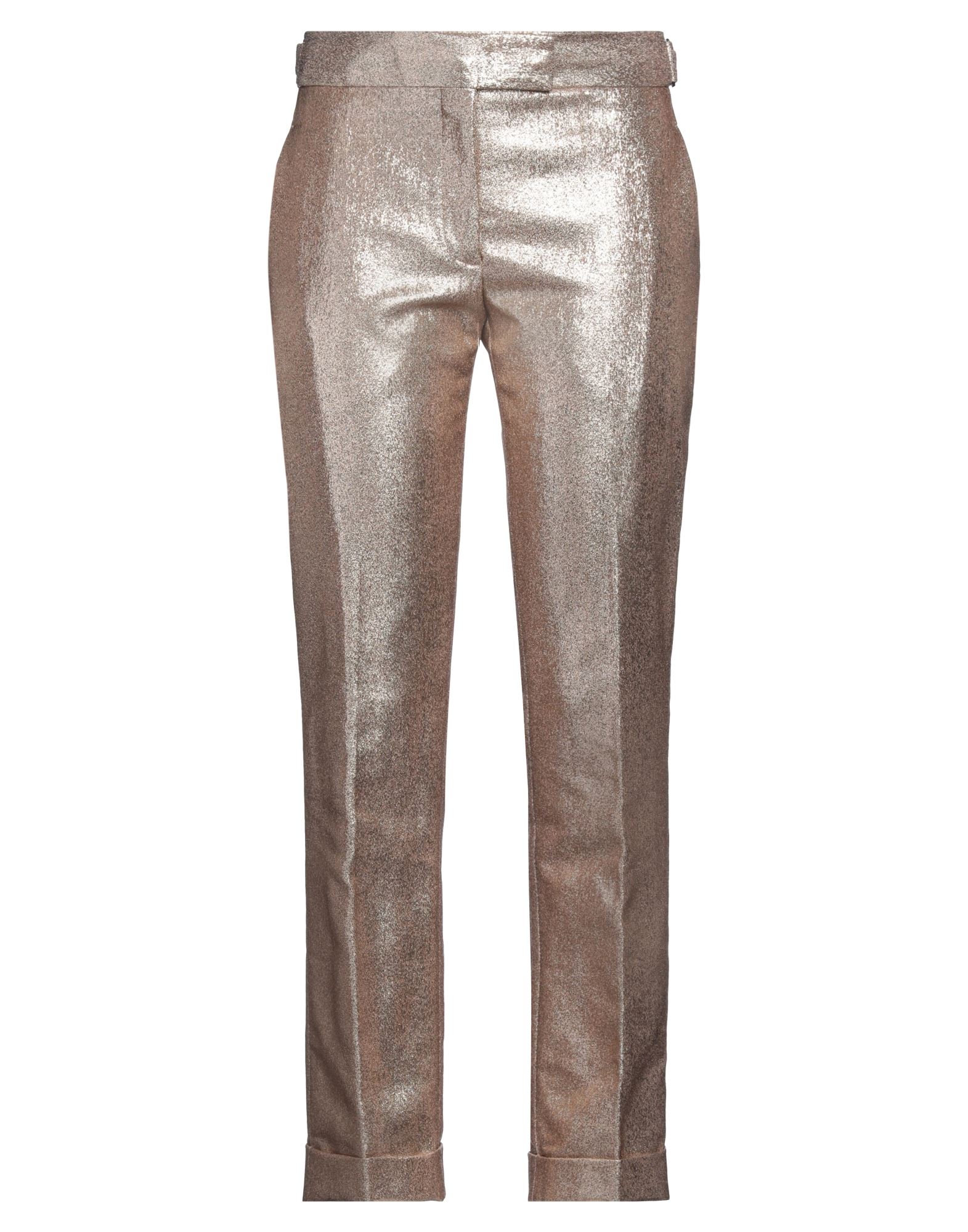 스트레이트 레그 팬츠, 자카드, 메탈릭 효과, 솔리드 컬러, 장식 부착 없음, 노멀 웨이스트, 레귤러 핏, 지퍼 여밈, 후크 여밈, 멀티 포켓, 드라이클리닝, 표백 금지, 건조기 사용불가, 이 브랜드는 사이즈가 크게 나옵니다. 이미지