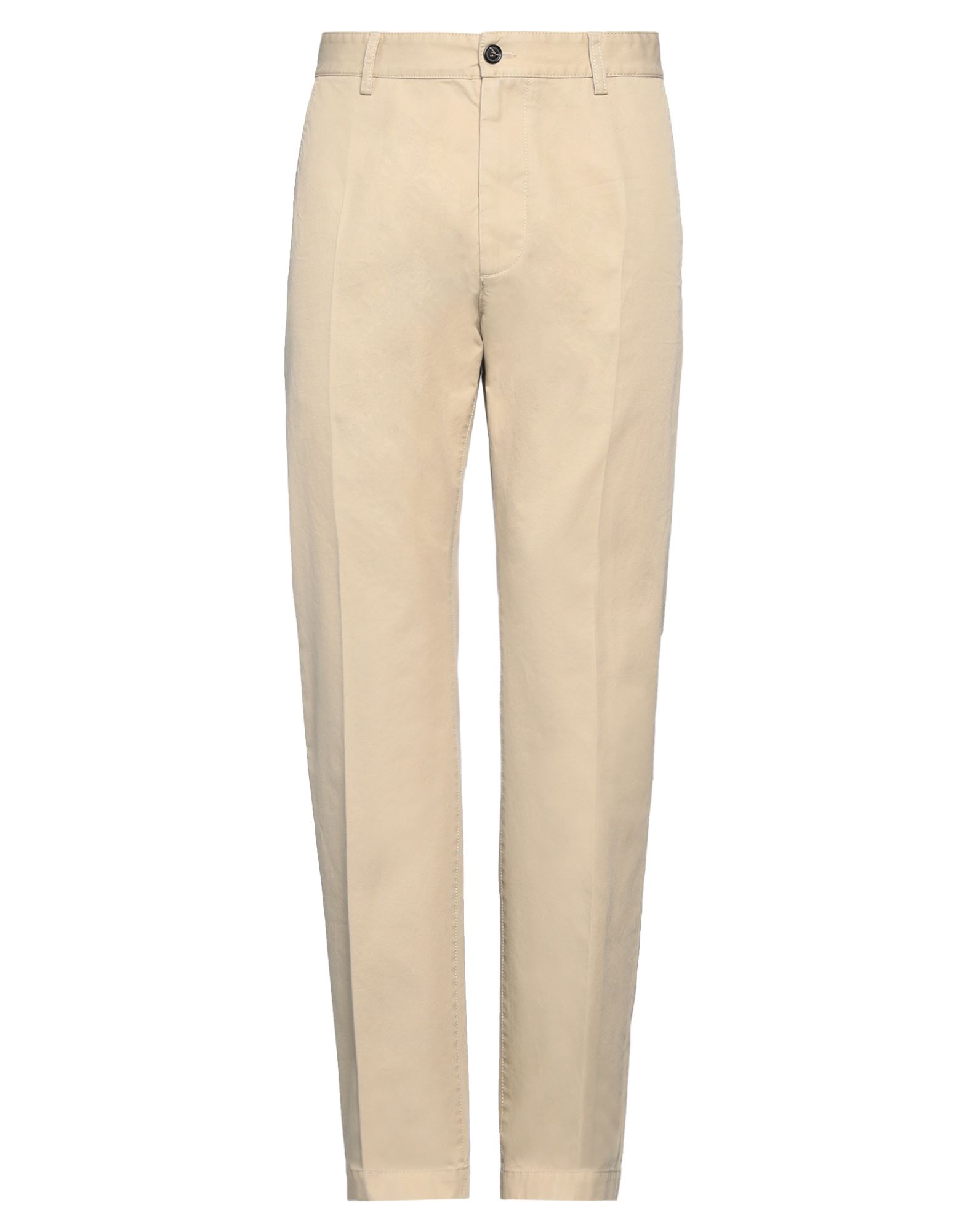 우븐, 브랜드 로고, 솔리드 컬러, 하이 웨이스트, 벨트 루프, 테이퍼드 레그, 레귤러 핏, 지퍼 여밈, 멀티 포켓, 치노. 이미지