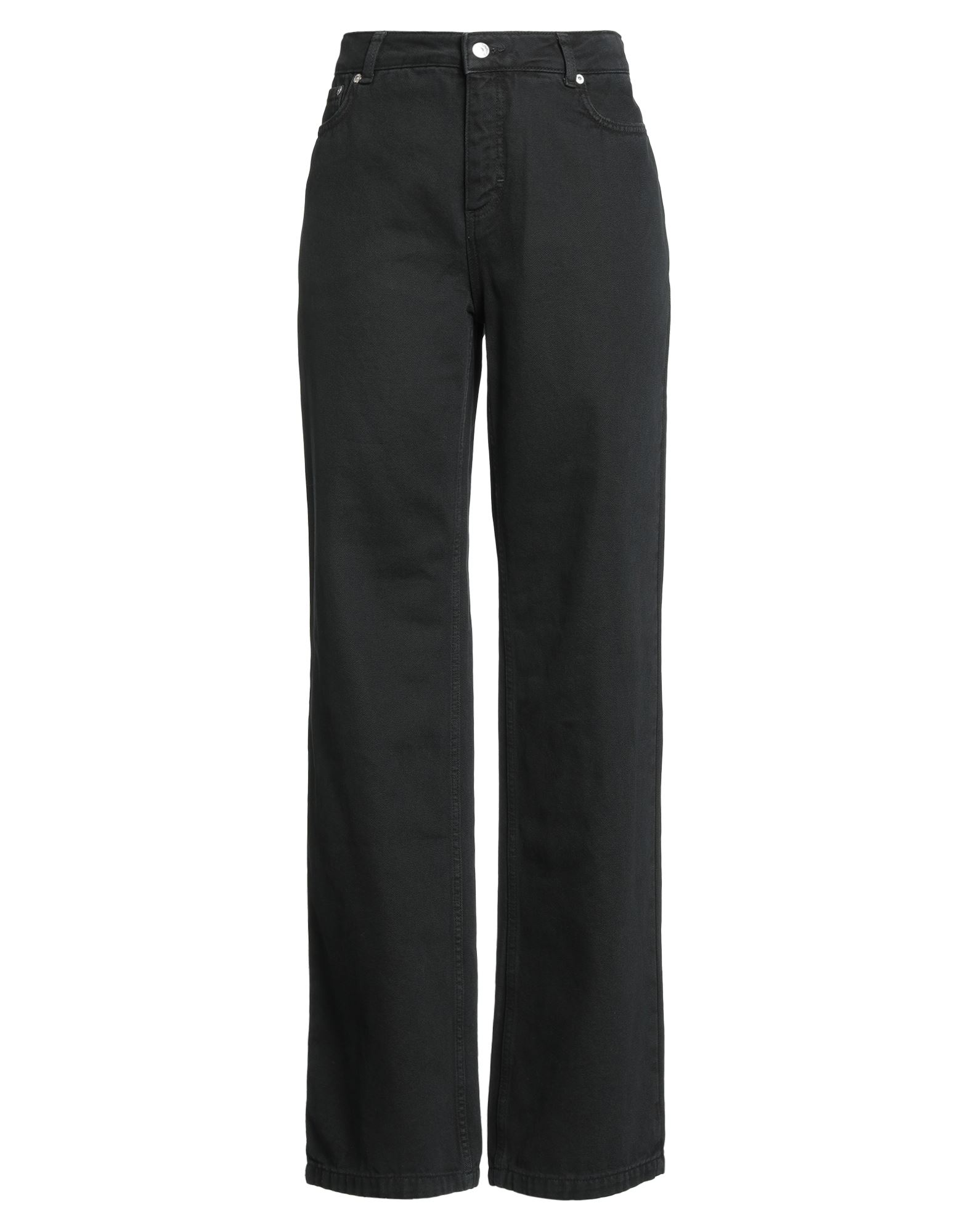 와이드 레그 팬츠, 우븐, 솔리드 컬러, 브랜드 로고, 노멀 웨이스트, 레귤러 핏, 멀티 포켓, 세탁기 세탁 또는 드라이클리닝, 표백 금지, 건조기 사용불가, 이 브랜드는 사이즈가 작게 나옵니다. 이미지