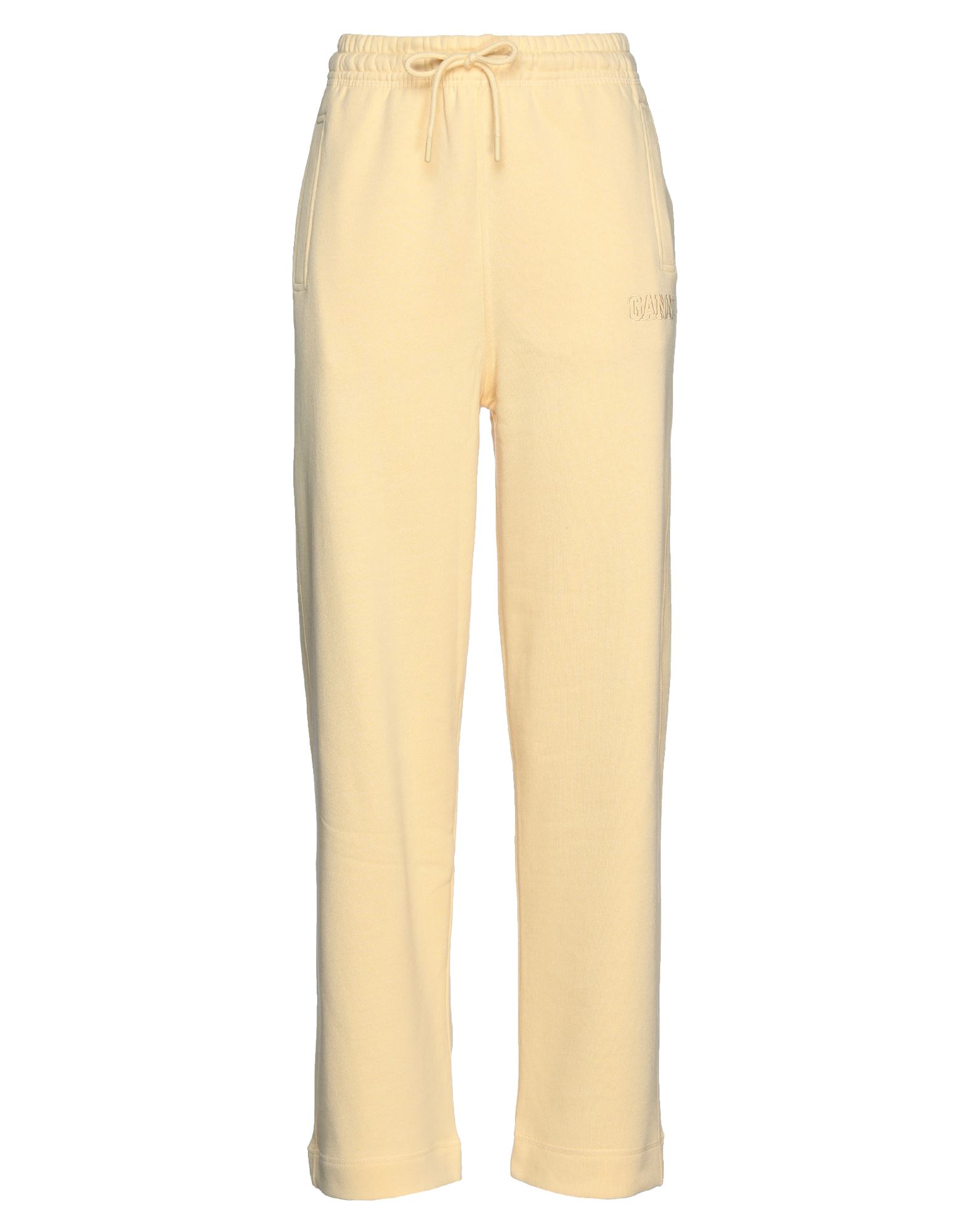 플리스, 브랜드 로고, 솔리드 컬러, 하이 웨이스트, 엘라스틱 웨이스트, 스트레이트 레그, 컴포트 핏, 드로스트링, 멀티 포켓. 이미지