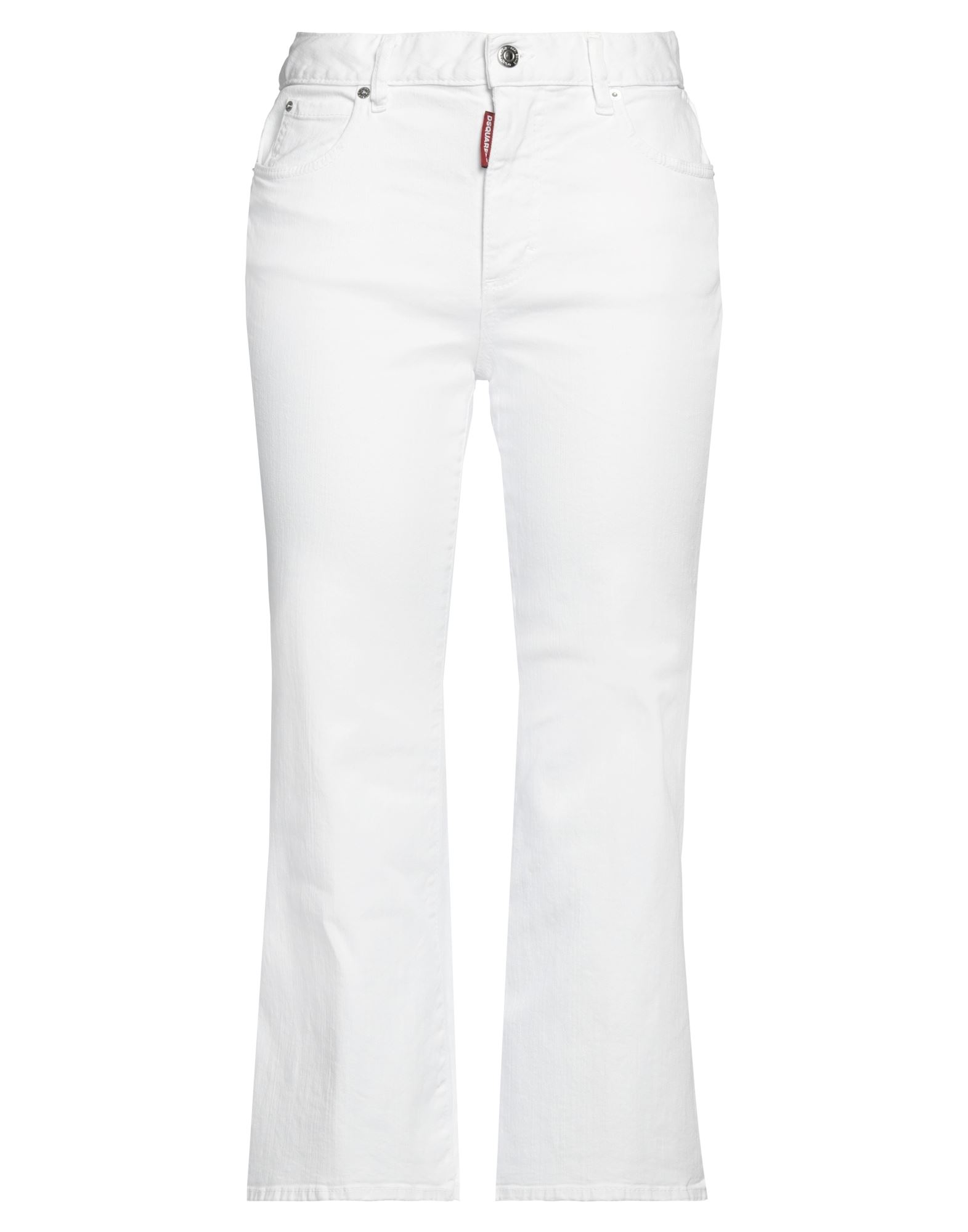 데님, 브랜드 로고, 솔리드 컬러, 컬러 워싱, 하이 웨이스트, 플레어 레그 스타일, 레귤러 핏, 지퍼 여밈, 1 버튼, 포켓 5개, 스트레치, 플레어 레그 스타일. 이미지