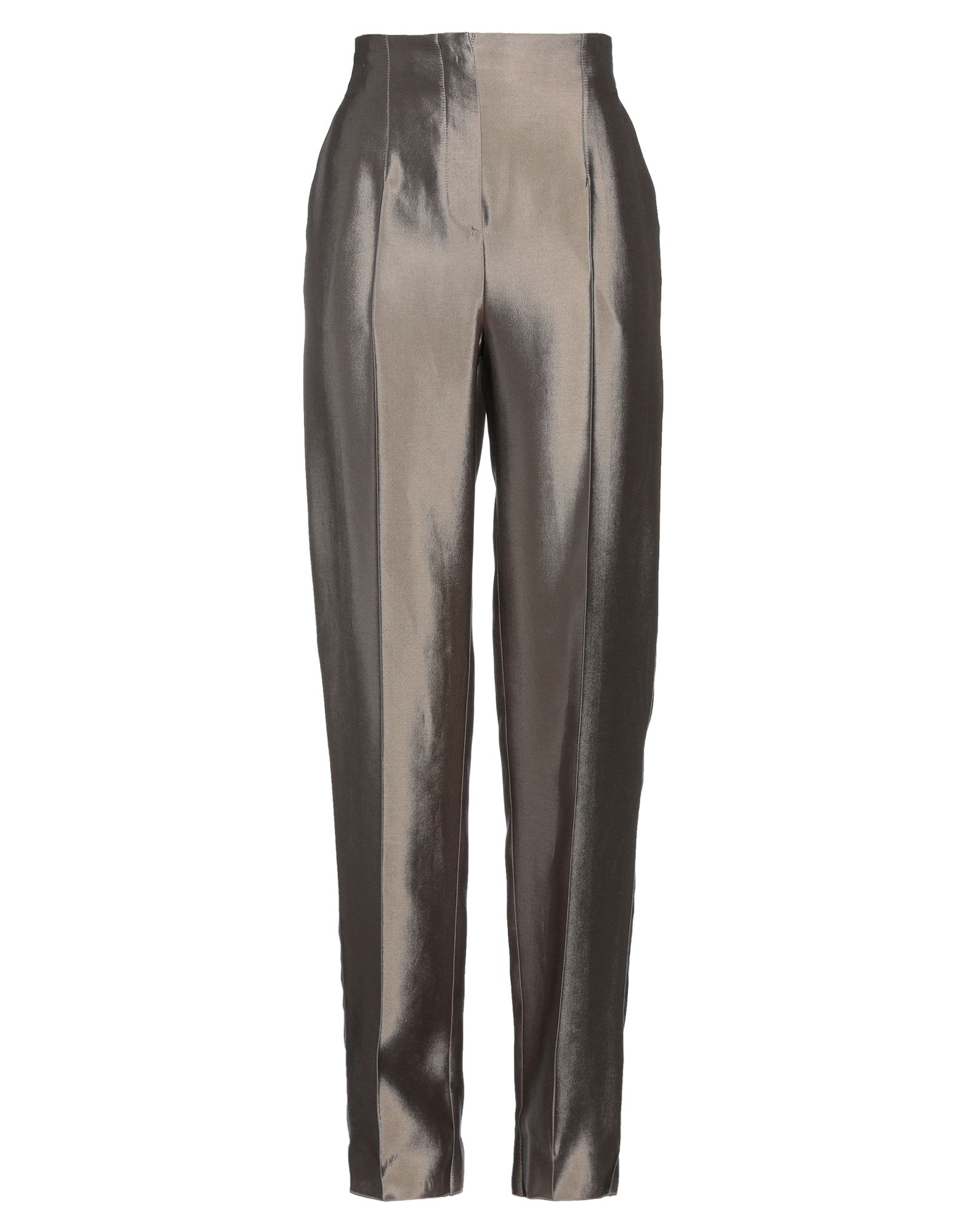 평직, 장식 부착 없음, 솔리드 컬러, 하이 웨이스트, 스트레이트 레그, 레귤러 핏, 멀티 포켓, 테일러드, 라지 핏. 이미지