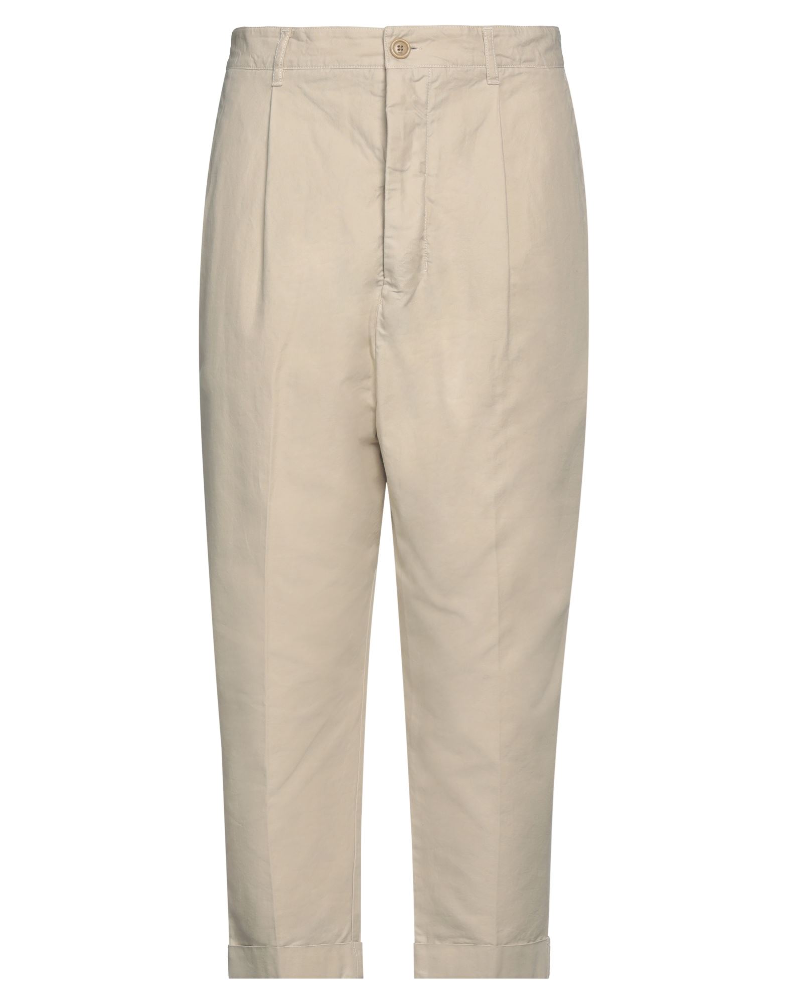 개버딘, 다트, 솔리드 컬러, 버튼 여밈, 레귤러 핏, 테이퍼드 레그. 이미지