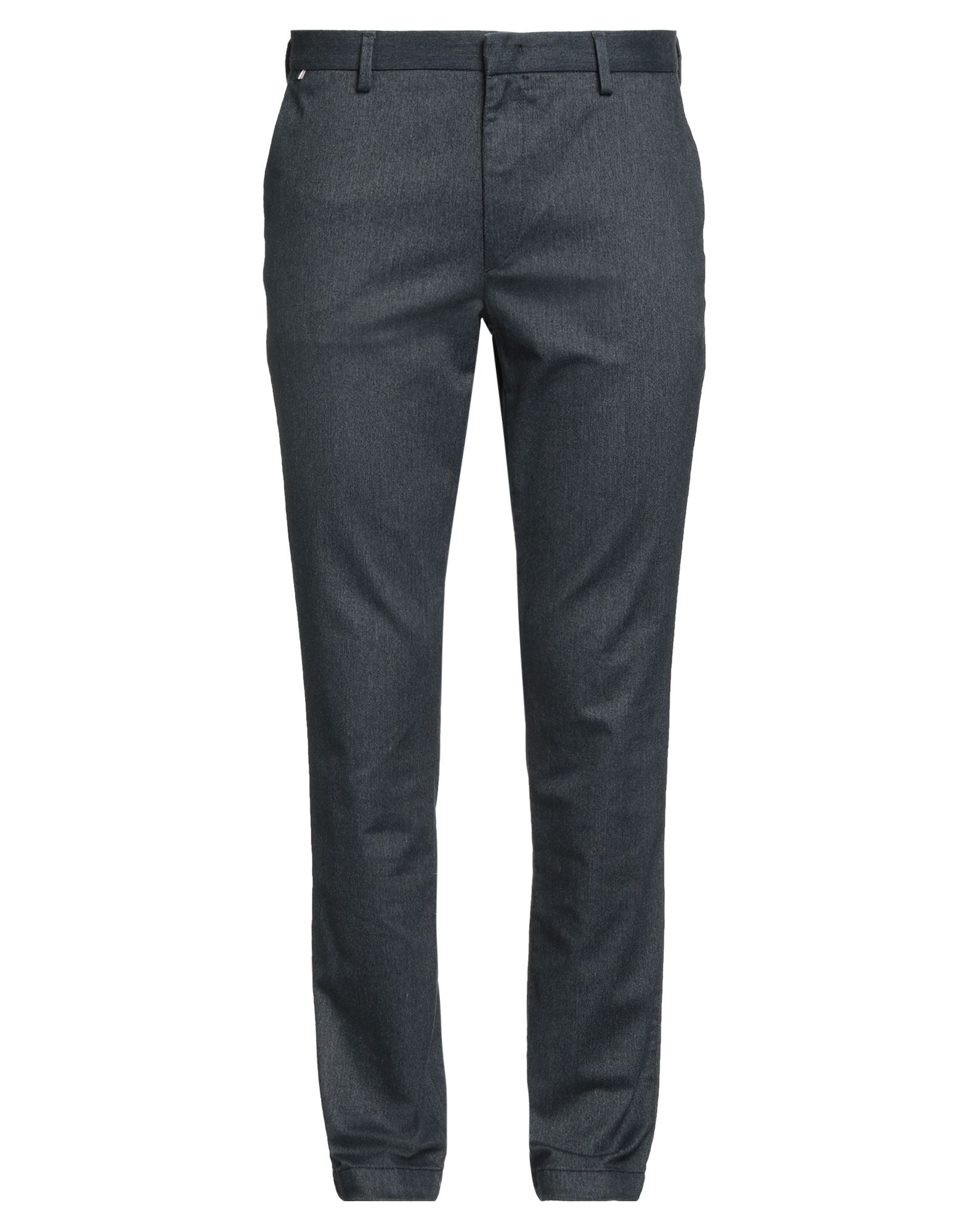 테일러드 팬츠, 플란넬, 스트레치 패브릭, 솔리드 컬러, 브랜드 로고, 노멀 웨이스트, 테이퍼드 레그, 레귤러 핏, 지퍼 여밈, 후크 여밈, 슬릿 포켓, 웰트 포켓, 세탁기 세탁 또는 드라이클리닝, 표백 금지, 건조기 사용불가. 이미지