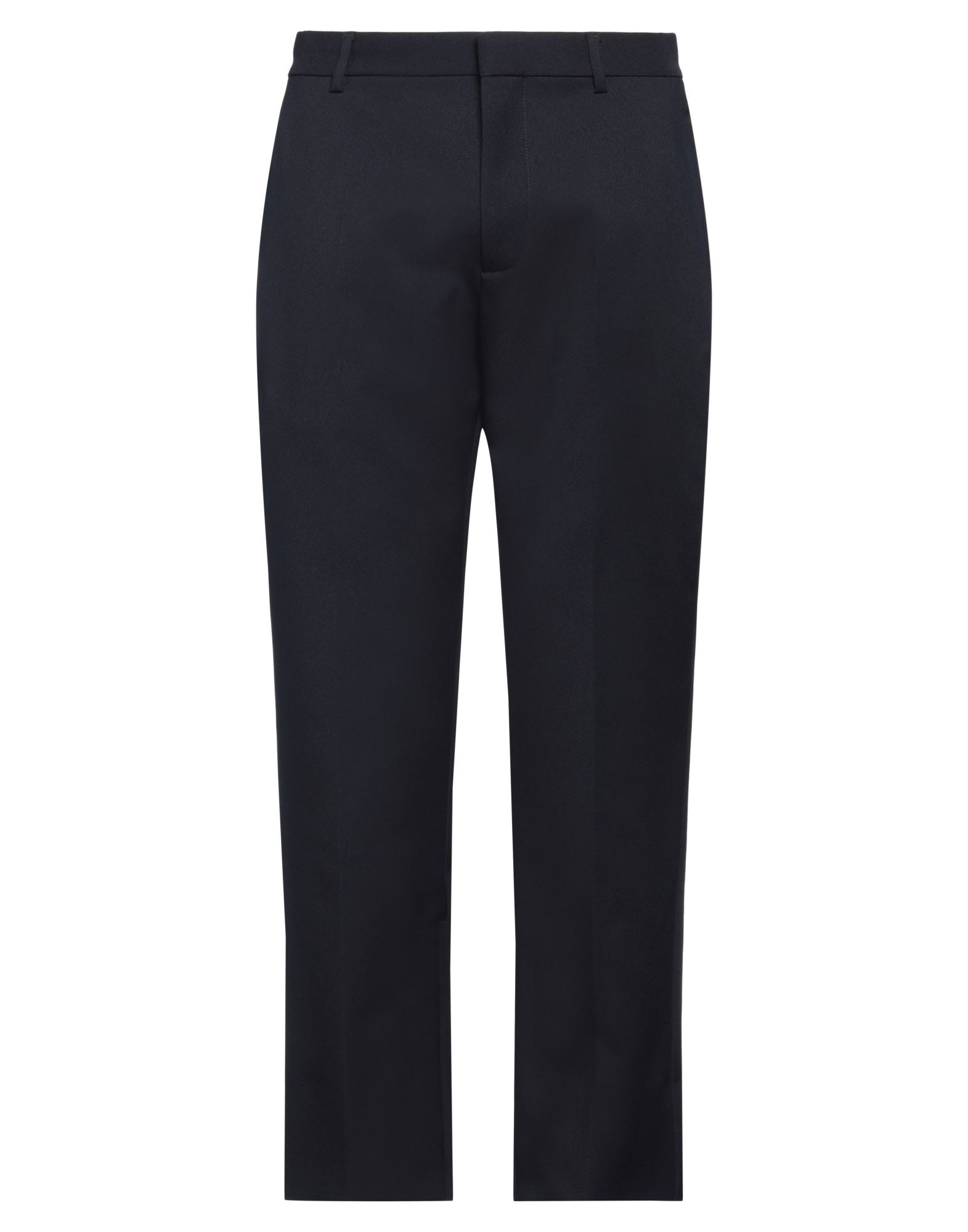 트윌, 드레이프, 솔리드 컬러, 하이 웨이스트, 스트레이트 레그, 레귤러 핏, 지퍼 헴라인, 멀티 포켓, 기타 바지. 이미지