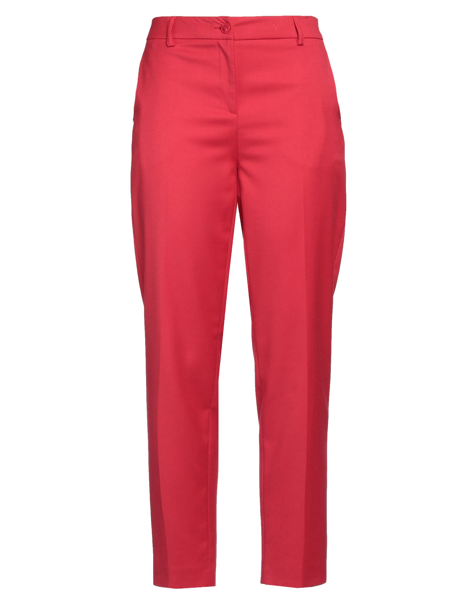 테이퍼드 팬츠, 트윌, 장식 부착 없음, 솔리드 컬러, 노멀 웨이스트, 벨트 루프, 레귤러 핏, 1 버튼, 멀티 포켓, 스트레치, 손세탁 또는 드라이클리닝, 표백 금지, 건조기 사용불가, 다림질 금지. 이미지