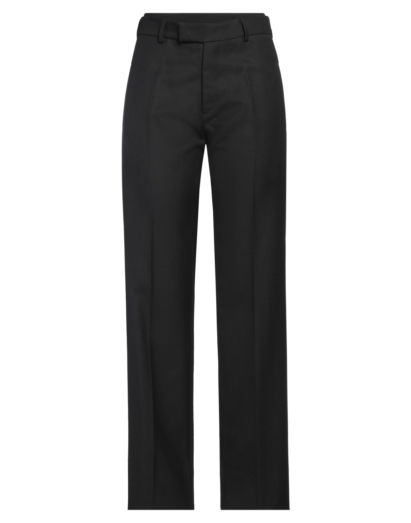 트윌, 장식 부착 없음, 솔리드 컬러, 노멀 웨이스트, 레귤러 핏, 버튼 여밈, 후크 여밈, 멀티 포켓, 드라이클리닝, 표백 금지, 건조기 사용불가, 스트레이트 레그 팬츠. 이미지