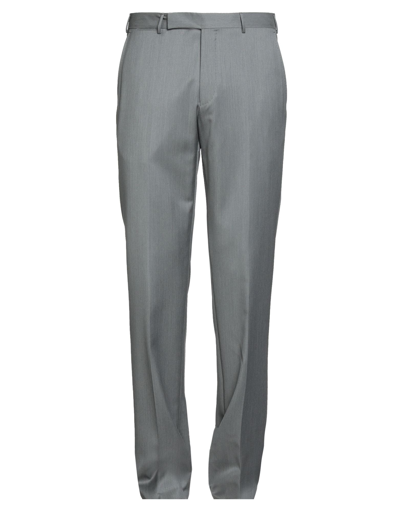 테일러드 팬츠, 울 보일, 솔리드 컬러, 장식 부착 없음, 노멀 웨이스트, 스트레이트 레그, 레귤러 핏, 지퍼 여밈, 버튼 여밈, 멀티 포켓, 드라이클리닝, 표백 금지, 건조기 사용불가, 오피스 룩이나 특별한 날에 적합한 품격 있는 포멀 스타일, 이 브랜드는 사이즈가 크게 나옵니다. 이미지