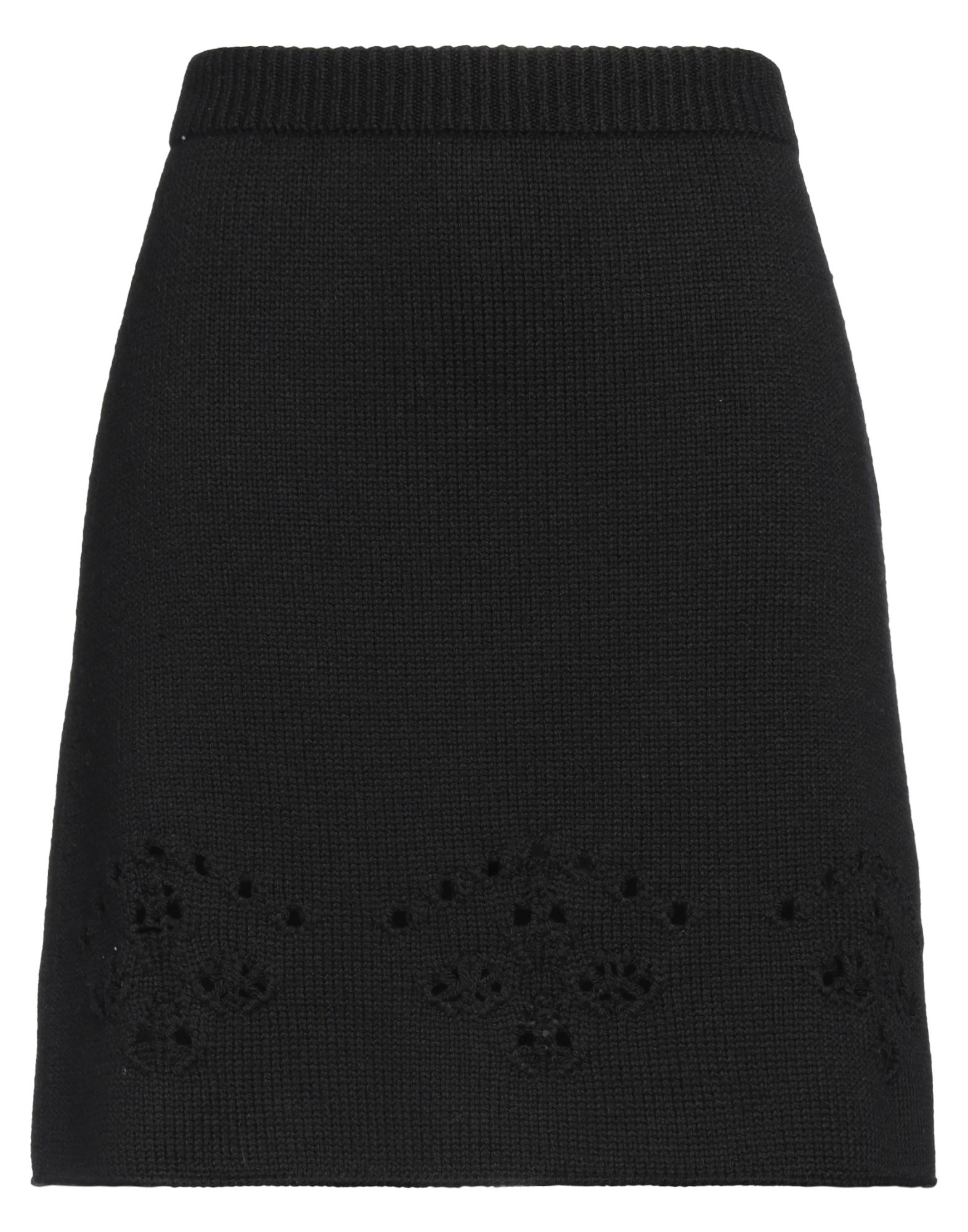 케이블 니트, 미디엄웨이트 니트, 장식 부착 없음, 솔리드 컬러, 포켓 없음, 드라이클리닝, 표백 금지, 건조기 사용불가, 플레어 스커트, 이 브랜드는 사이즈가 크게 나옵니다. 이미지