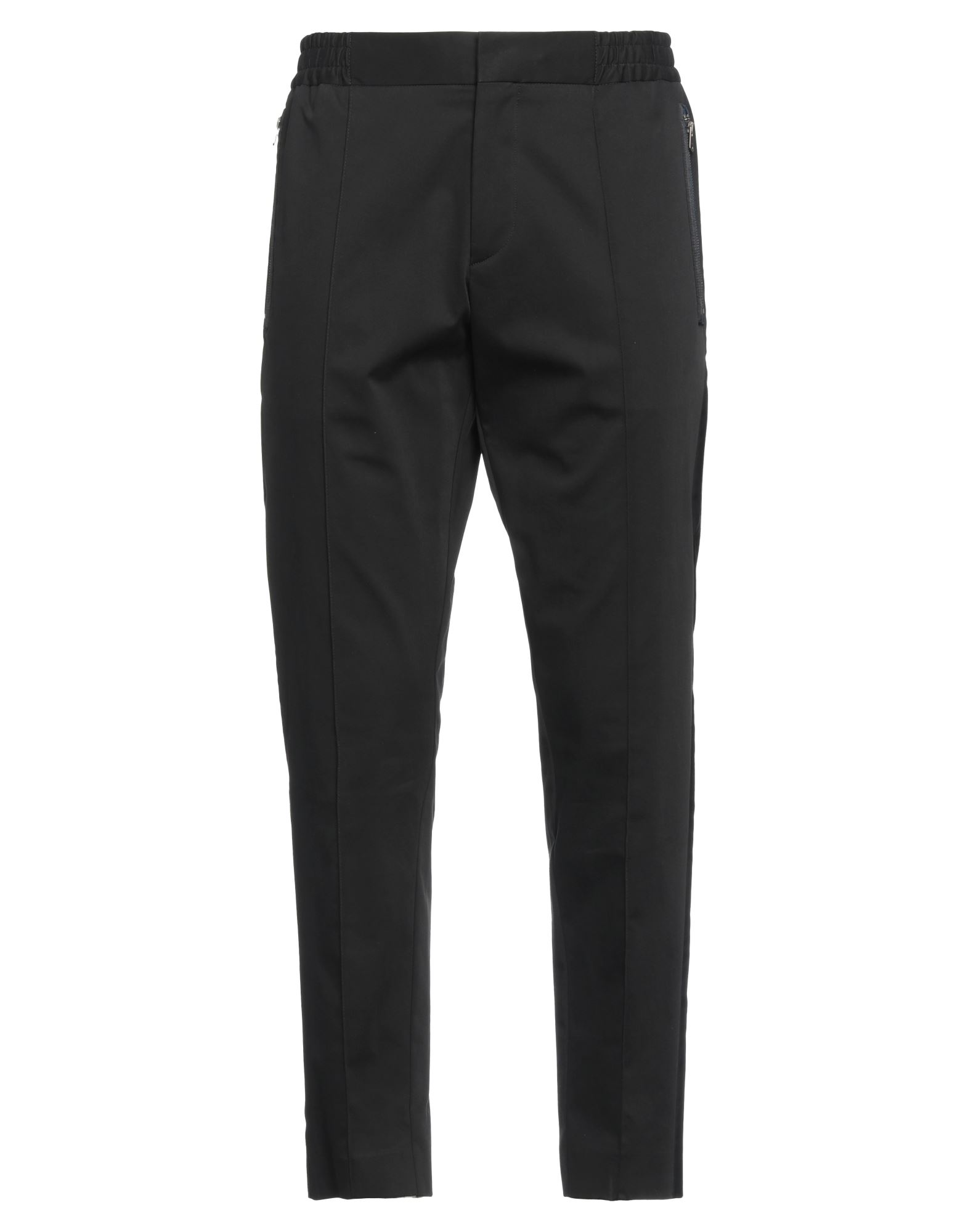 평직, 장식 부착 없음, 하이 웨이스트, 솔리드 컬러, regular fit, 테이퍼드 레그, κλείσιμο με φερμουάρ, 멀티 포켓, 스트레치. 이미지