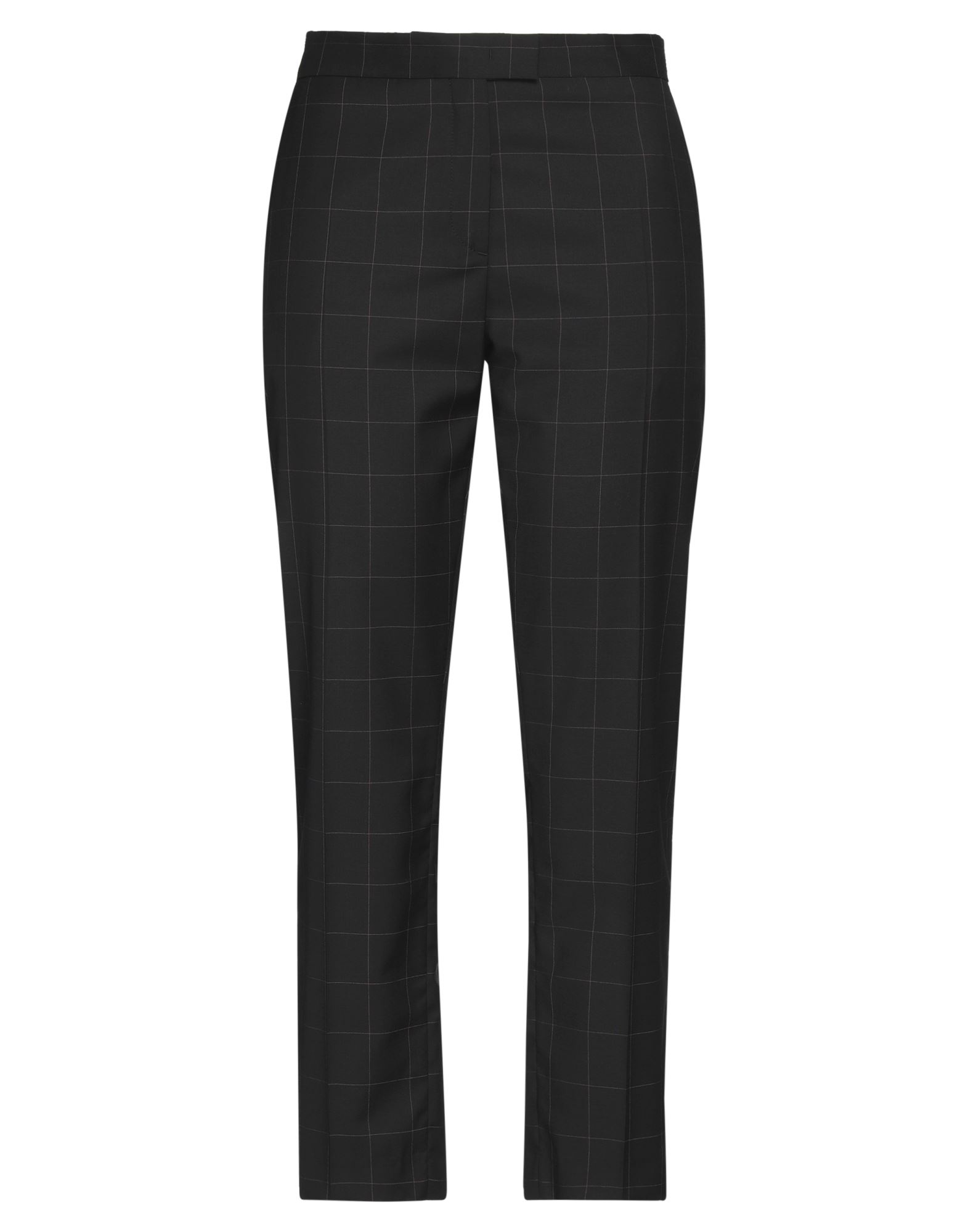 평직, 장식 부착 없음, 체크, 노멀 웨이스트, 벨트 루프, 테이퍼드 레그, regular fit, 훅&아이, κλείσιμο με φερμουάρ, 멀티 포켓, 테일러드. 이미지