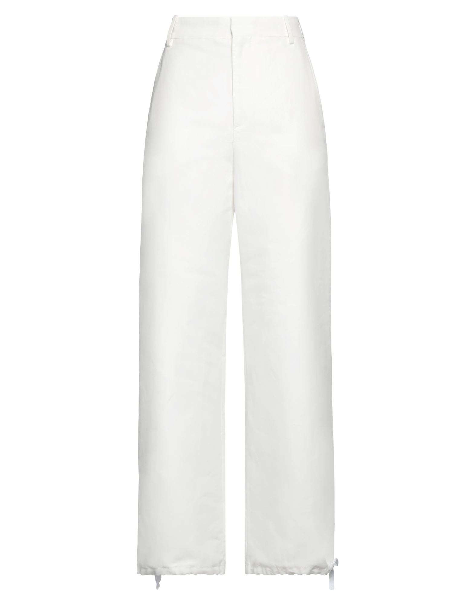 평직, 브랜드 로고, 솔리드 컬러, 하이 웨이스트, 벨트 루프, 스트레이트 레그, 레귤러 핏, 지퍼 클로저, 훅&아이, 드로스트링 헴라인, 멀티 포켓, 기타 바지, 라지 핏. 이미지