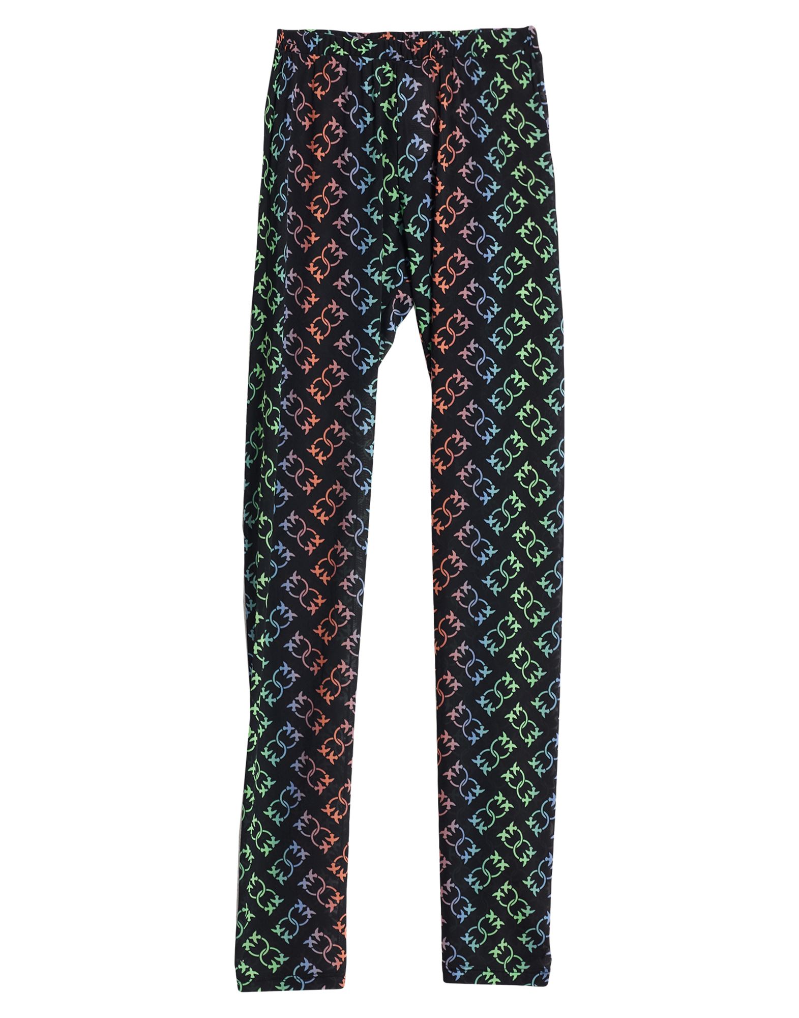 레깅스, 저지, 스트레치 패브릭, 로고 디자인, 장식 부착 없음, 노멀 웨이스트, 엘라스틱 웨이스트라인, 스키니, 세탁기 세탁 또는 드라이클리닝, 표백 금지, 건조기 사용불가. 이미지