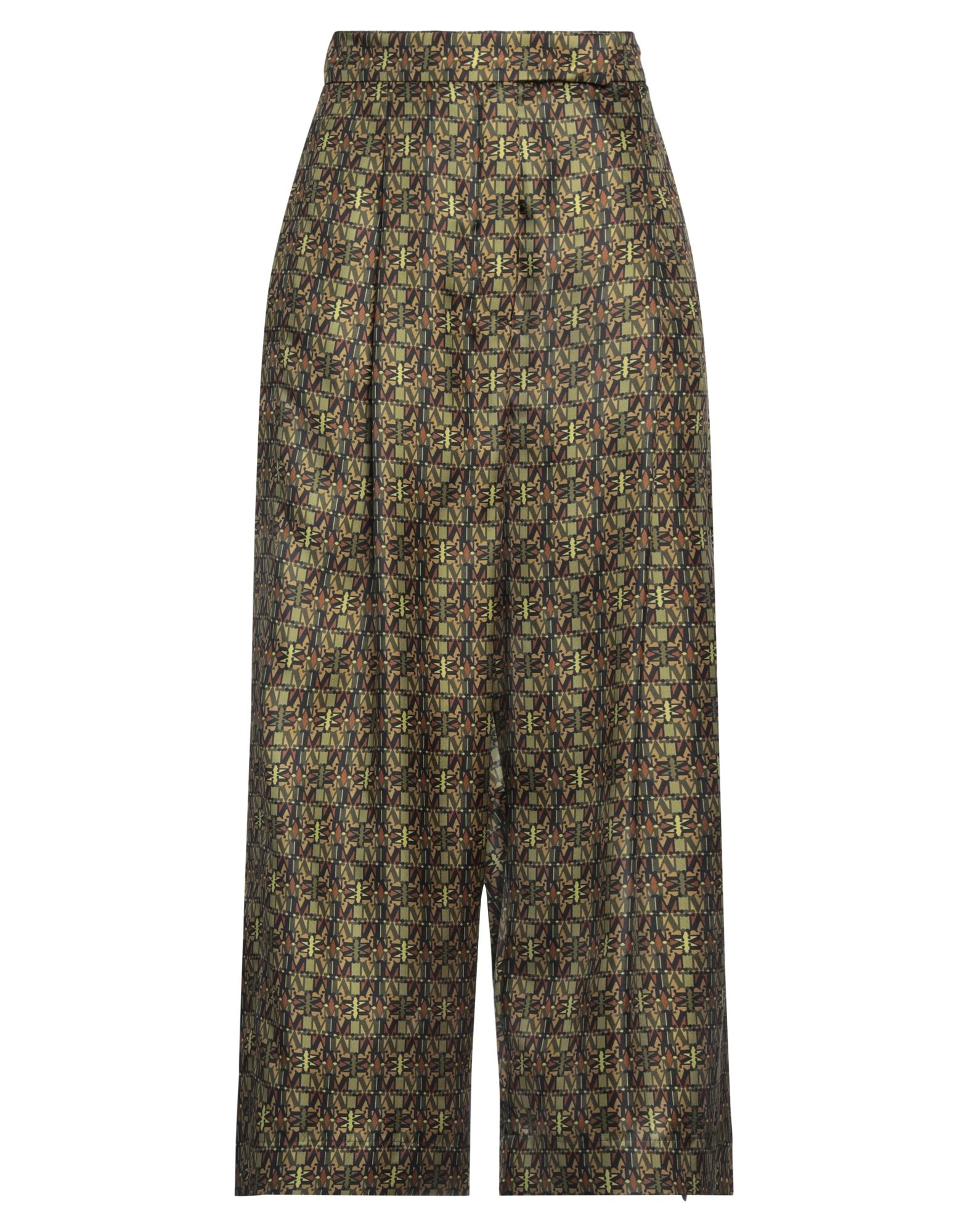 와이드 레그 팬츠, 트윌, 장식 부착 없음, 로고 디자인, 하이 웨이스트, 컴포트 핏, 지퍼 여밈, 후크 여밈, 멀티 포켓, 드라이클리닝, 표백 금지, 건조기 사용불가. 이미지