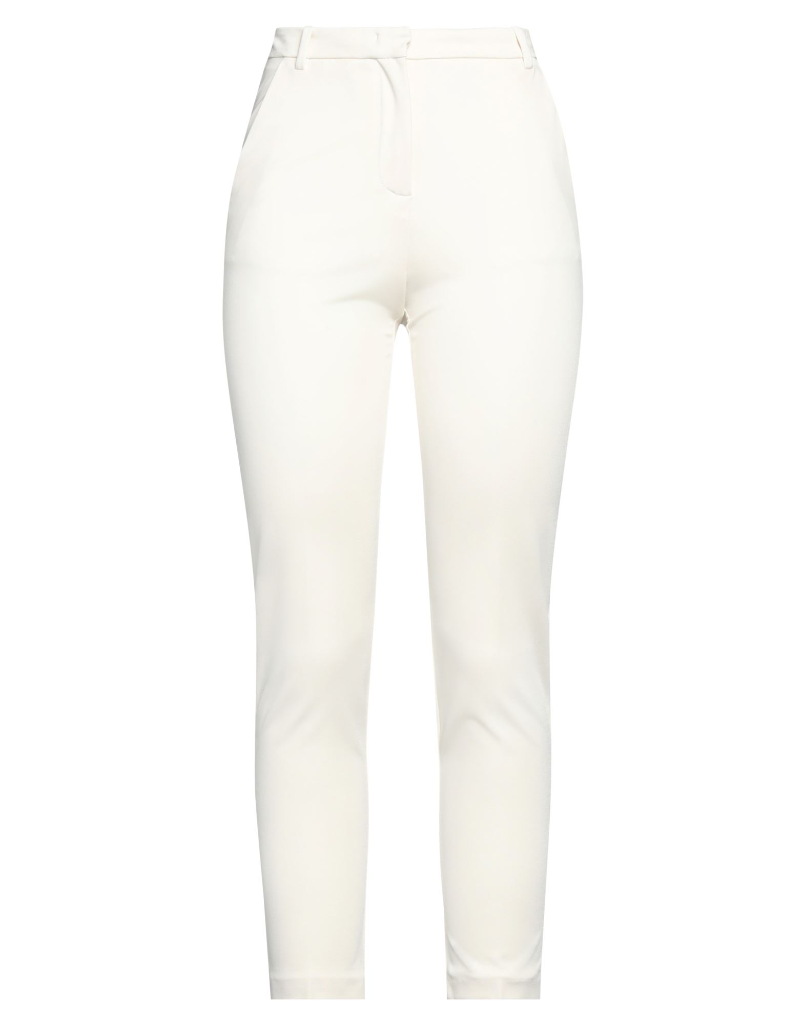 테이퍼드 팬츠, 저지, 솔리드 컬러, 장식 부착 없음, 하이 웨이스트, 스키니, 지퍼 여밈, 후크 여밈, 슬릿 포켓, 스트레치 패브릭, 드라이클리닝, 표백 금지, 건조기 사용가능, 크롭트. 이미지