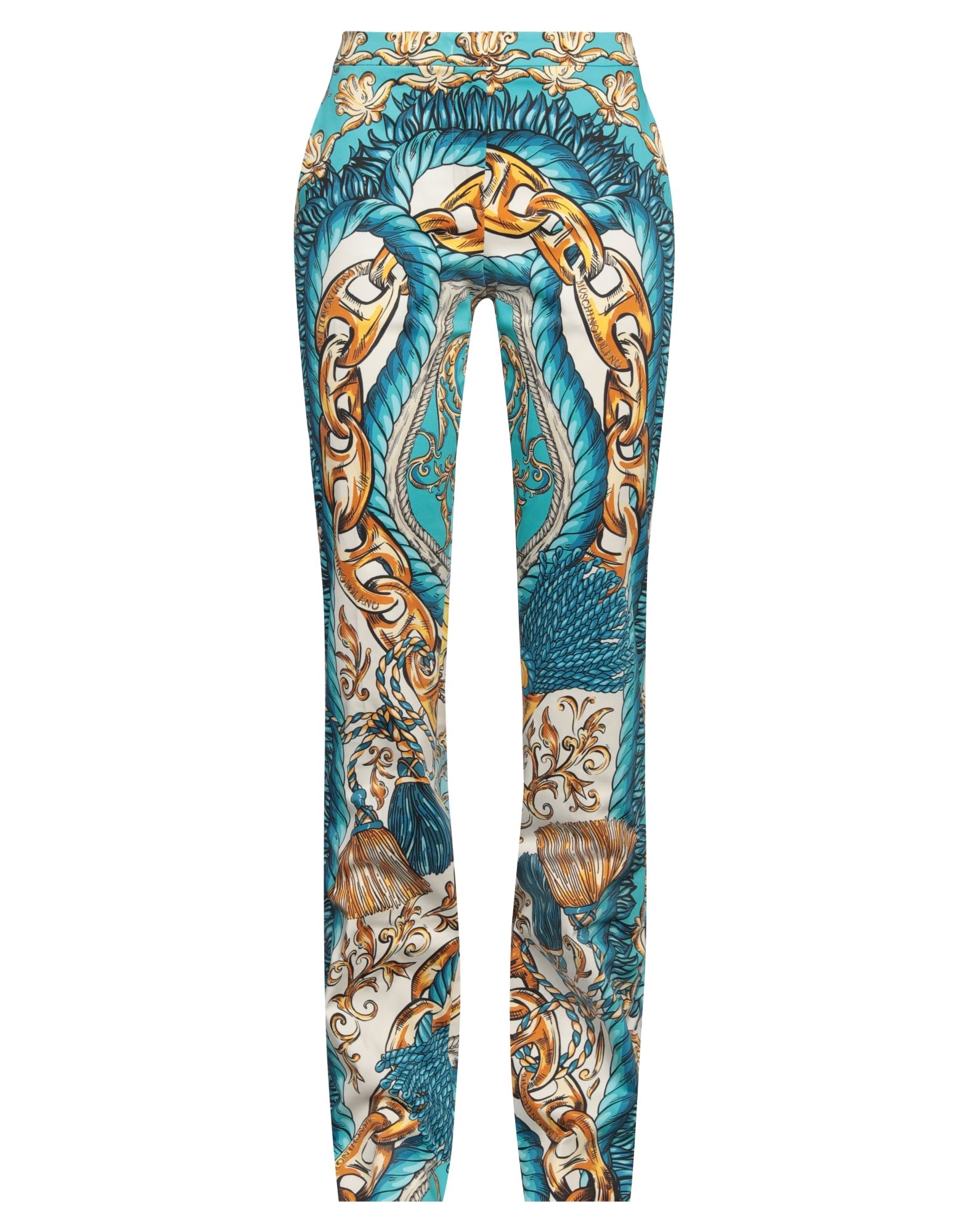 평직, 브랜드 로고, 페이즐리 패턴, 플로럴 모티브, 노멀 웨이스트, 테이퍼드 레그, 레귤러 핏, 훅&아이, 지퍼 클로저, 멀티 포켓, 스트레치, 테일러드. 이미지