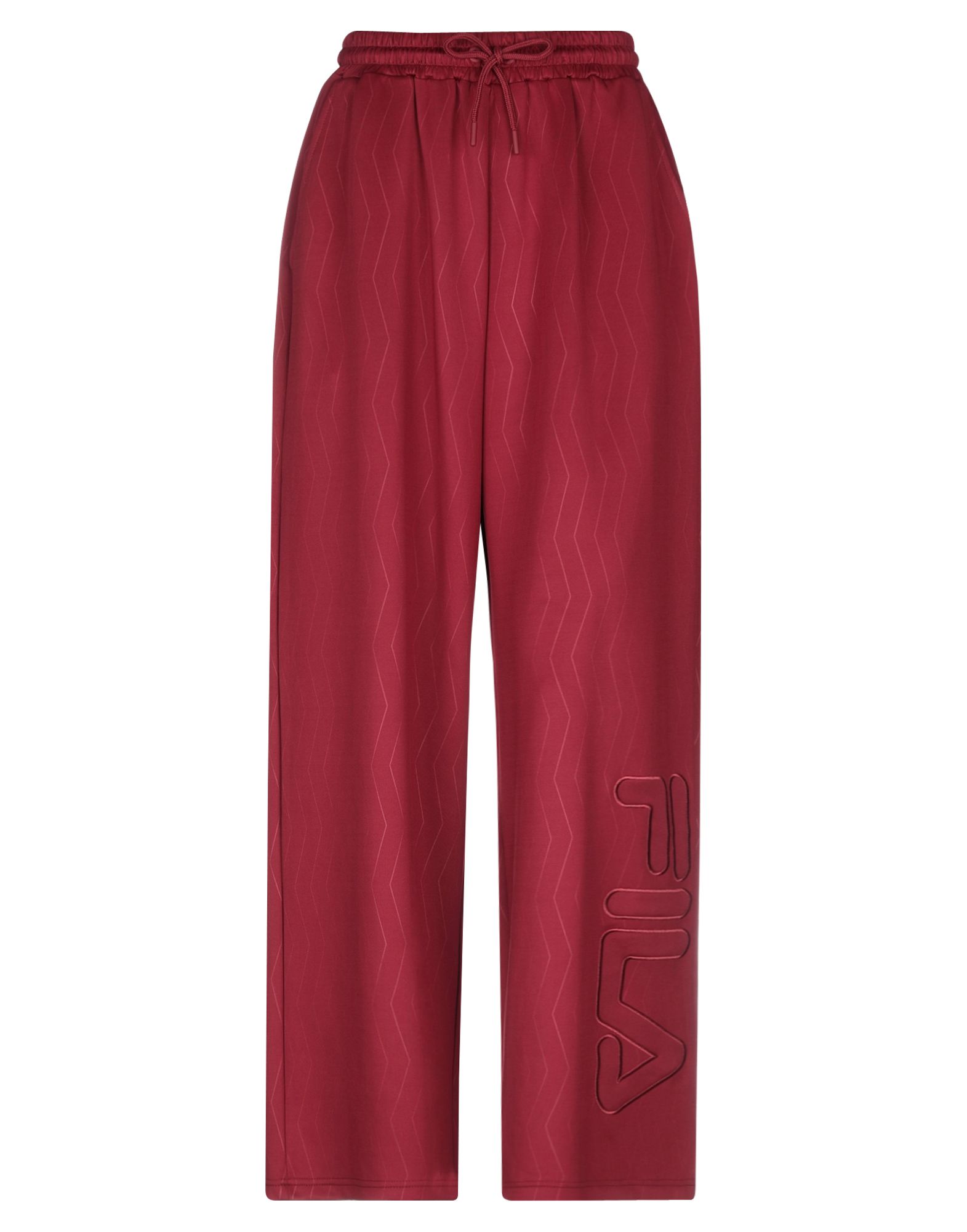 저지, 스트라이프, 로고, 하이 웨이스트, 컴포트 핏, 스트레이트 레그, 드로스트링, 멀티 포켓, 스트레치. 이미지