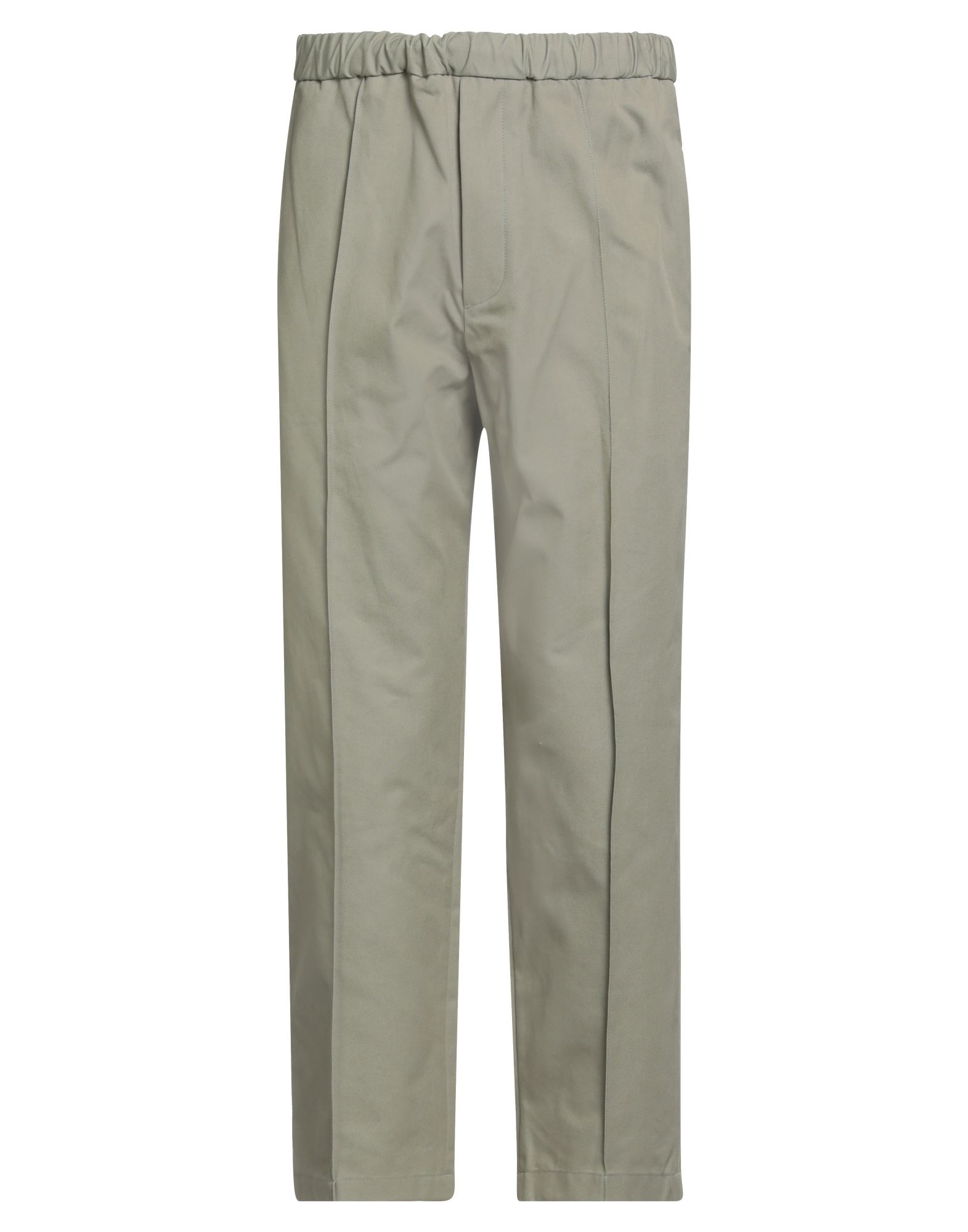 캐주얼 팬츠, 트윌, 솔리드 컬러, 다트, 하이 웨이스트, 테이퍼드 레그, 레귤러 핏, 지퍼 여밈, 드로스트링 여밈, 슬릿 포켓, 플랩 포켓, 드라이클리닝, 표백 금지, 건조기 사용불가, 이 브랜드는 사이즈가 크게 나옵니다. 이미지