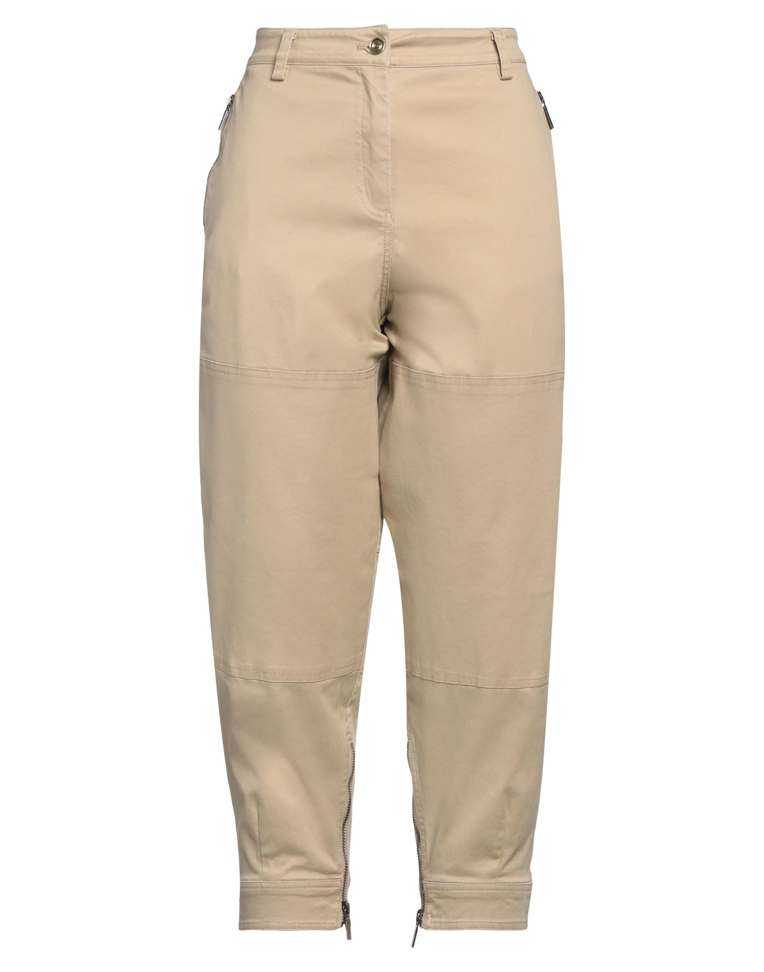 우븐, 장식 부착 없음, 솔리드 컬러, 하렘 컷, 벨트 루프, 테이퍼드 레그, 스키니, 버튼 여밈, 지퍼 여밈, 지퍼 헴라인, 멀티 포켓, 스트레치, 치노. 이미지