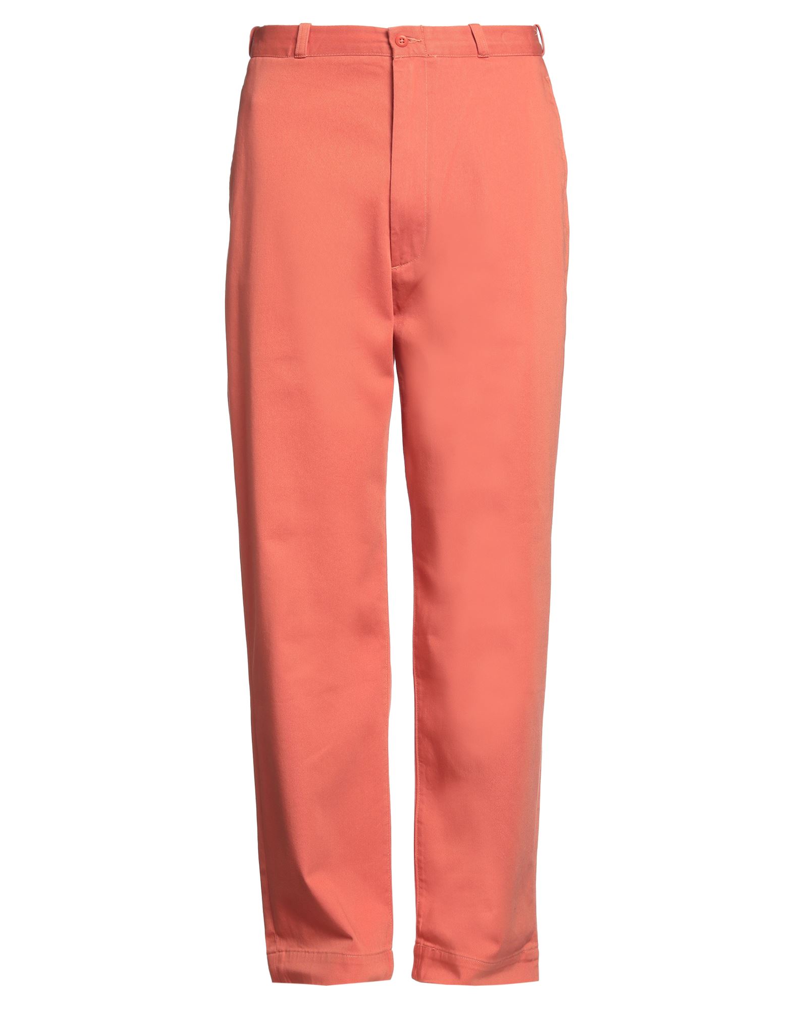 개버딘, 장식 부착 없음, 솔리드 컬러, 노멀 웨이스트, 테이퍼드 레그, 레귤러 핏, 버튼 여밈, 지퍼 여밈, 멀티 포켓, 스몰 핏, 치노. 이미지