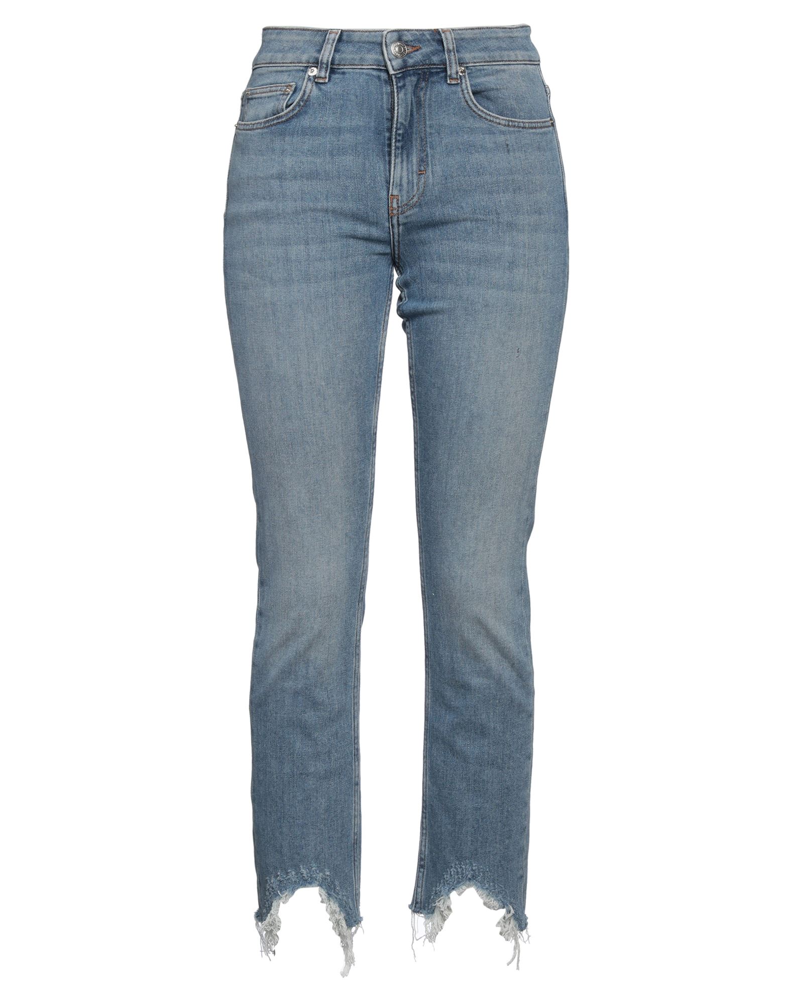 스트레이트 레그 진, 데님, 바랜 효과, 솔리드 컬러, 브랜드 로고, 미디엄 워싱, 노멀 웨이스트, 벨트 루프, 레귤러 핏, 1 버튼, 지퍼 여밈, 멀티 포켓, 세탁기 세탁 또는 드라이클리닝, 표백 금지, 건조기 사용불가. 이미지