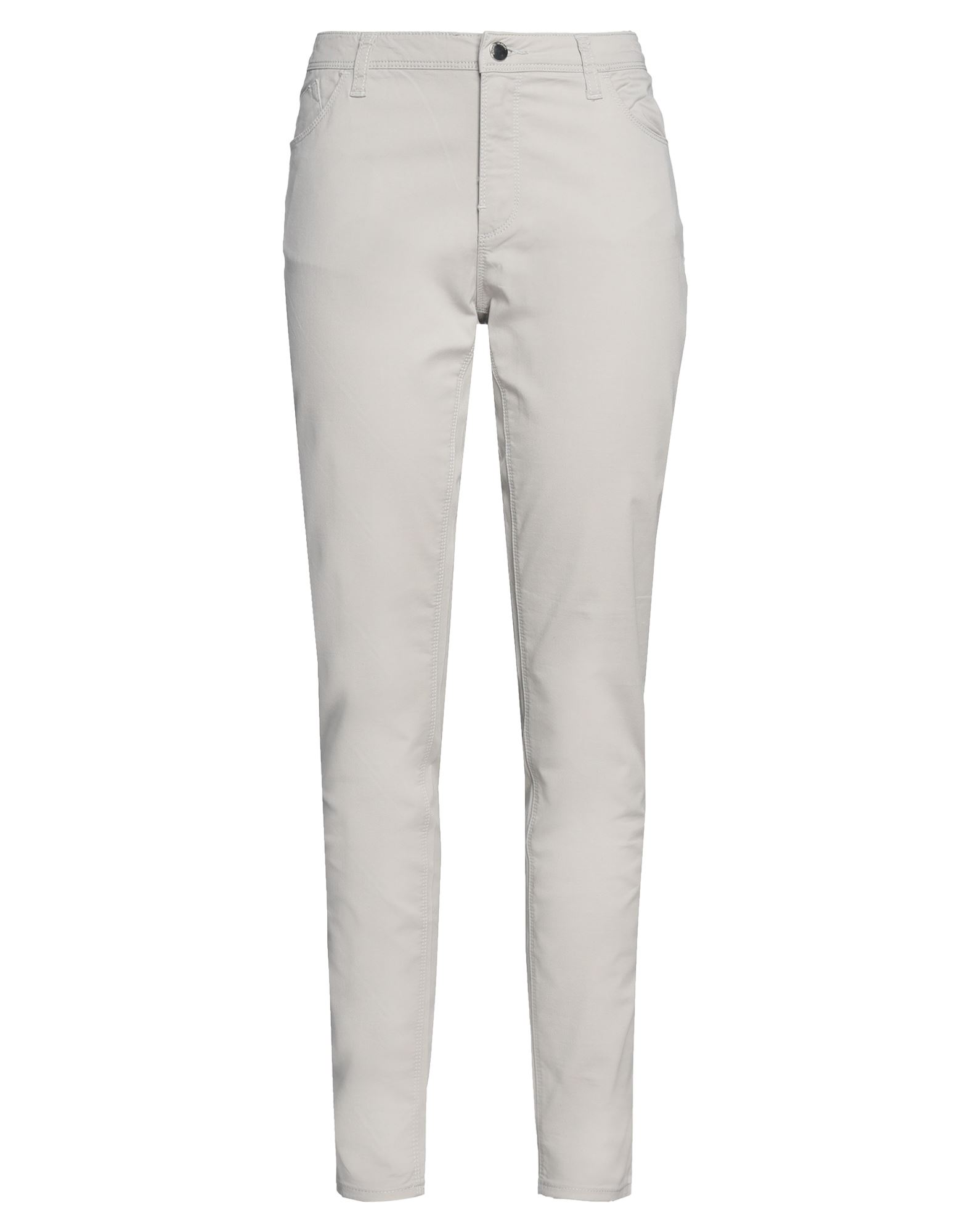 우븐, 가죽 인서트, 솔리드 컬러, 로우 웨이스트, 테이퍼드 레그, 레귤러 핏, 지퍼 여밈, 1 버튼, 포켓 5개, 스트레치, 손세탁, 건조기 사용불가, 표백 금지, 동물성 비섬유 자재 함유, 파이브 포켓. 이미지