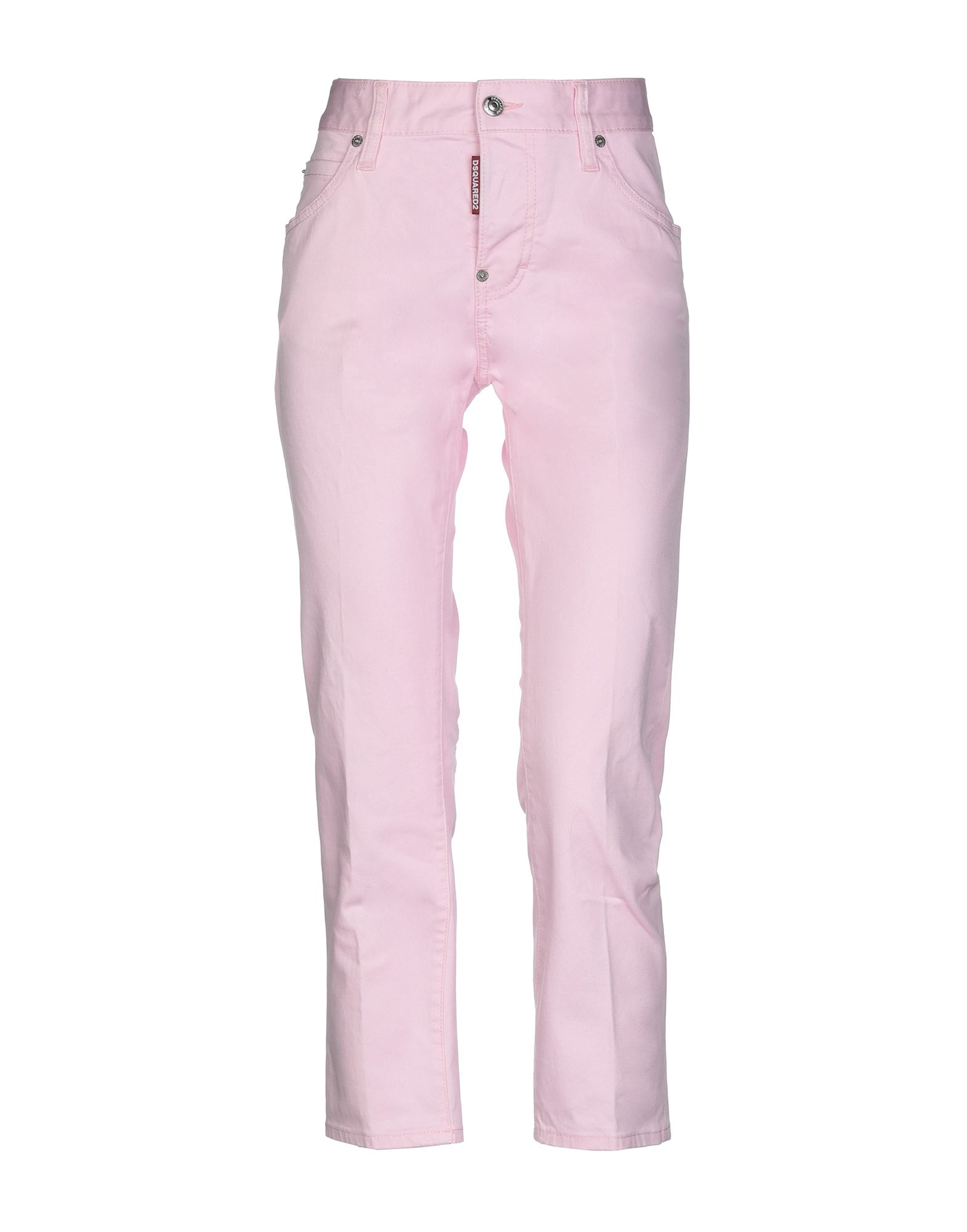 테이퍼드 팬츠, 개버딘, 솔리드 컬러, 브랜드 로고, 노멀 웨이스트, 레귤러 핏, 버튼 여밈, 멀티 포켓, 스트레치, 크롭트. 이미지