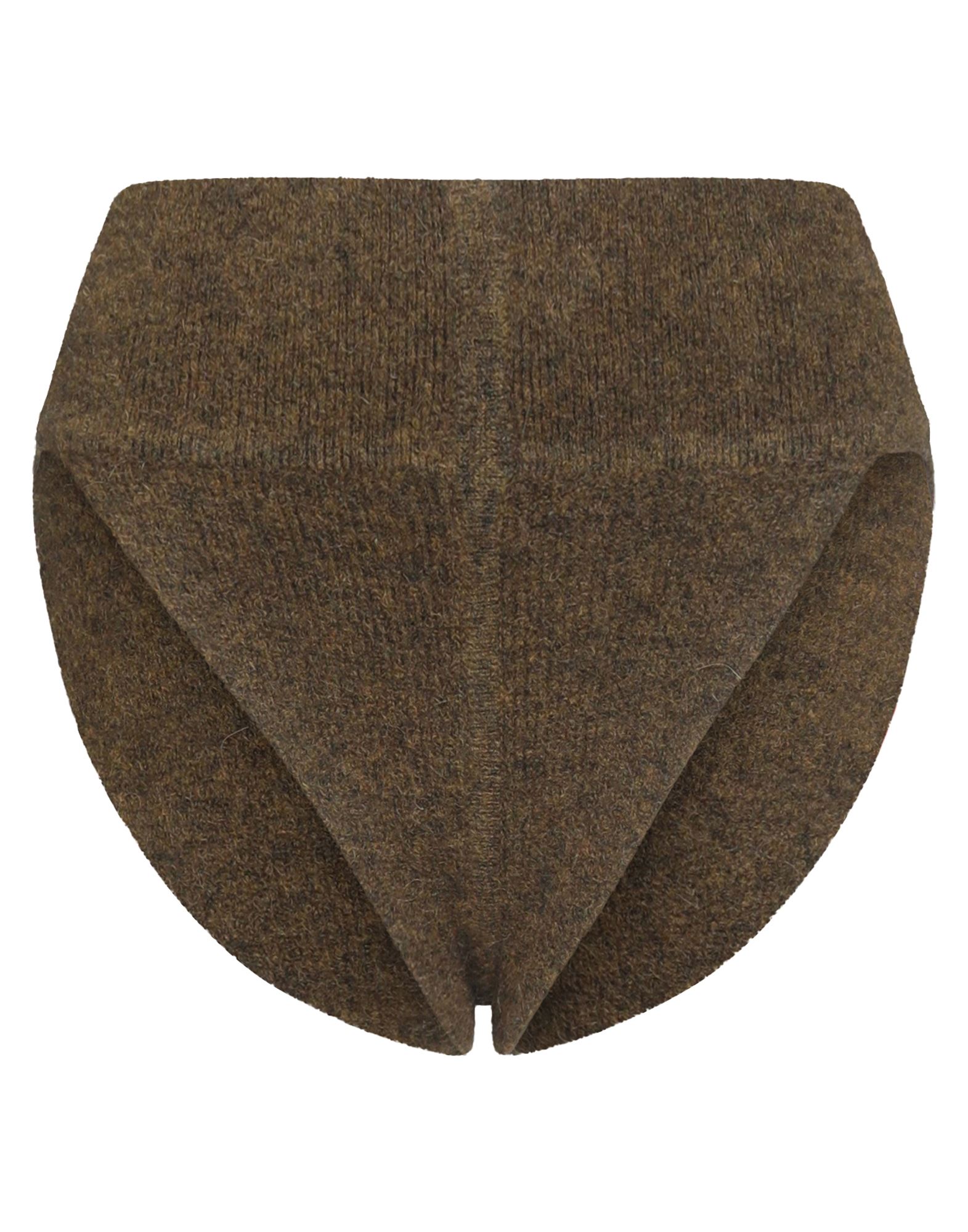 핫 팬츠, 니트 소재, 미디엄웨이트 니트, 멜란지, 장식 부착 없음, 노멀 웨이스트, 레귤러 핏, 포켓 없음, 스트레치, 손세탁 또는 드라이클리닝, 표백 금지, 건조기 사용불가. 이미지