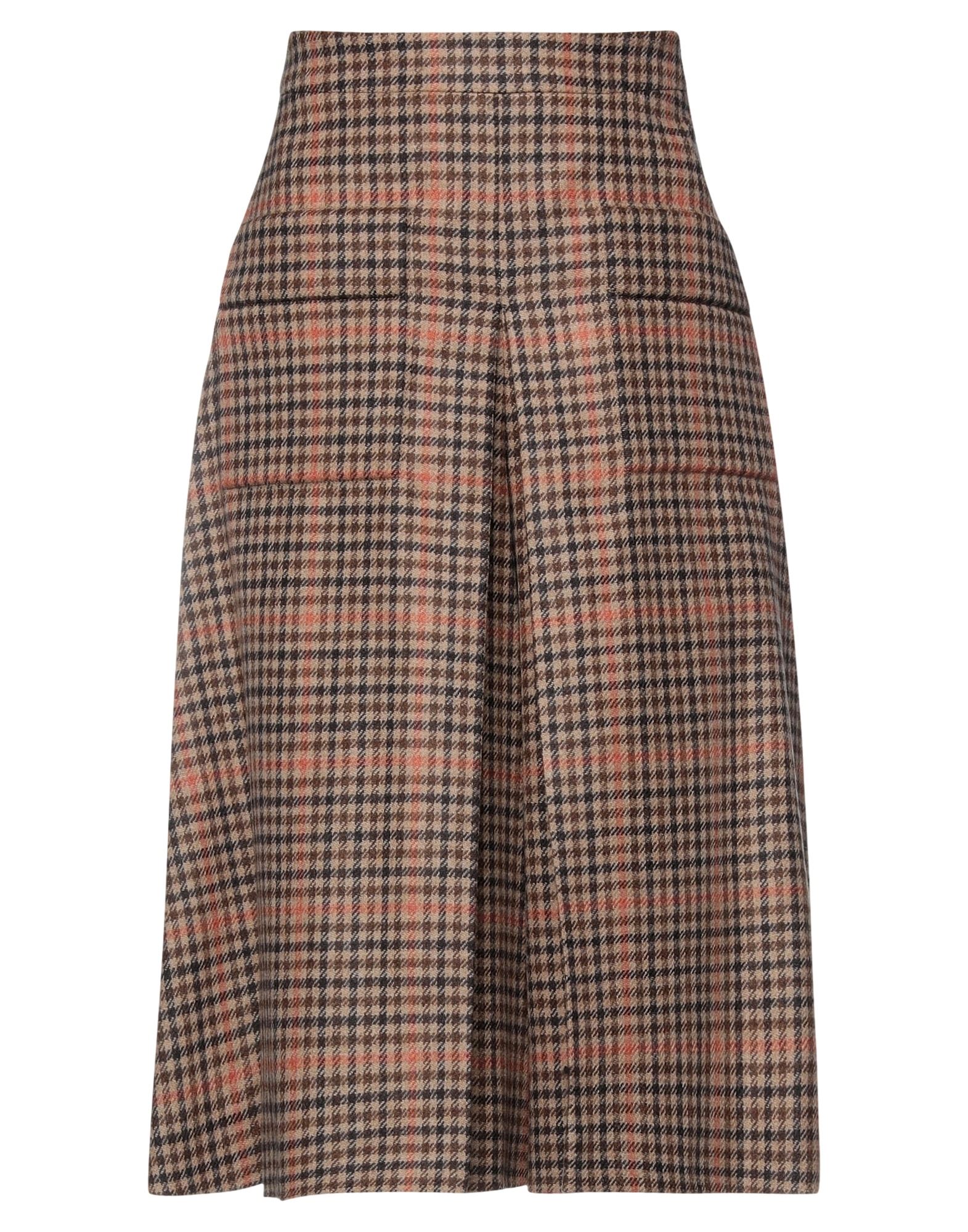 플란넬, 장식 부착 없음, 체크, κλείσιμο με φερμουάρ, 멀티 포켓, 안감있음, 디바이디드 스커트. 이미지