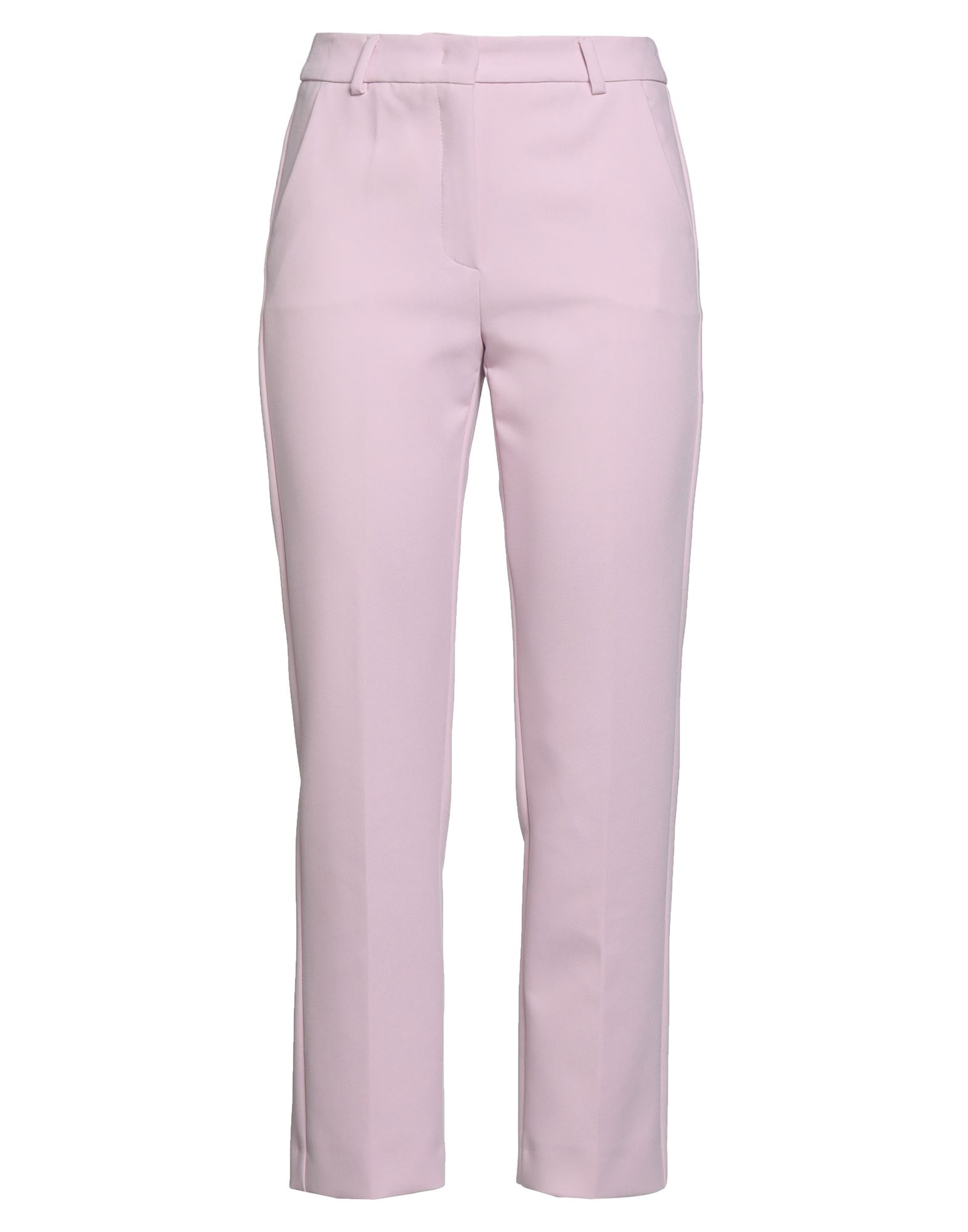 테이퍼드 팬츠, 우븐, 솔리드 컬러, 장식 부착 없음, 하이 웨이스트, 벨트 루프, 스키니, 지퍼 여밈, 후크 여밈, 슬릿 포켓, 웰트 포켓, 스트레치, 세탁기 세탁 또는 드라이클리닝, 표백 금지, 건조기 사용불가, 크롭트. 이미지