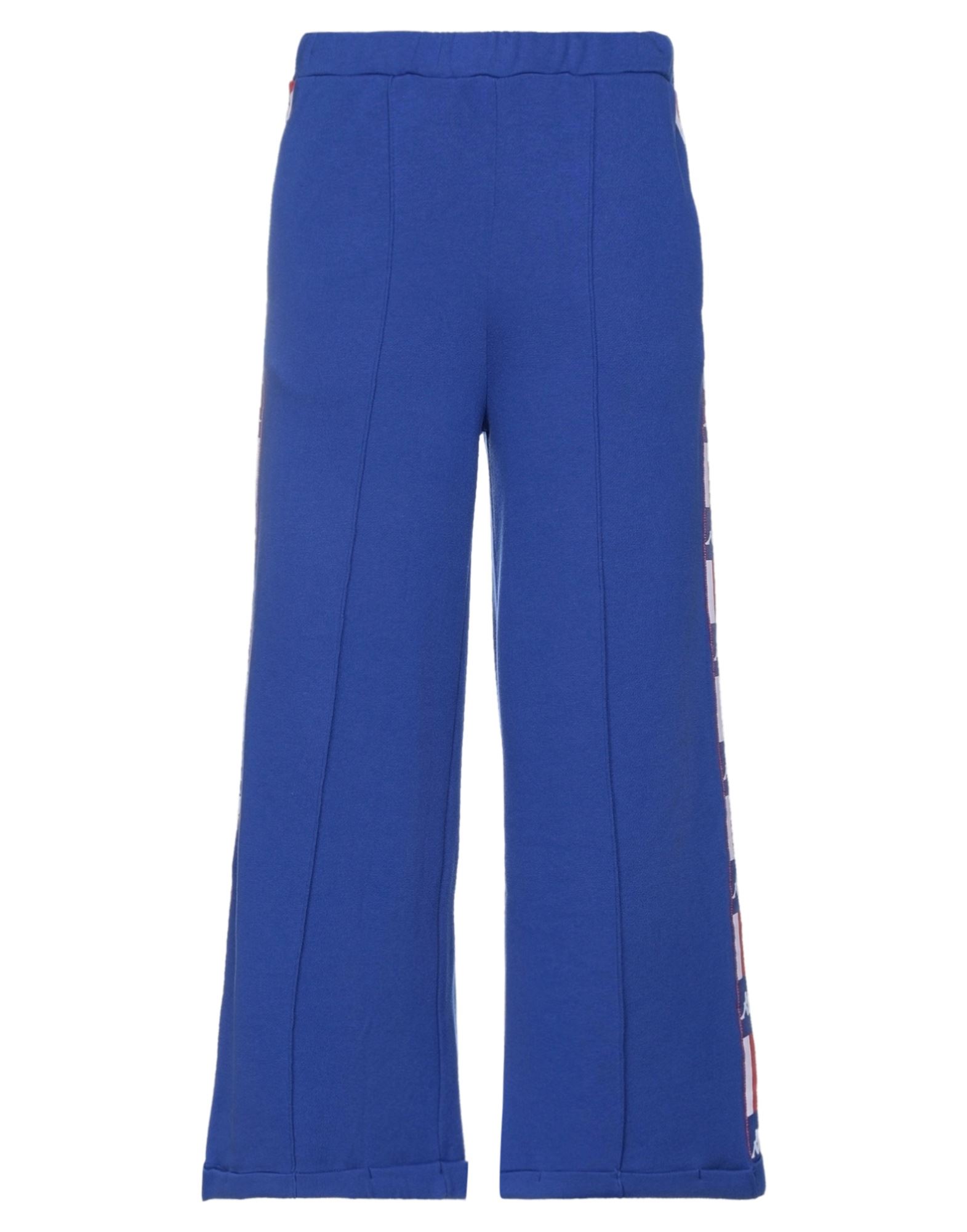 트랙 팬츠, 플리스, 장식 디테일 솔리드 컬러, 브랜드 로고, 사이드 스트라이프, 하이 웨이스트, 컴포트 핏, 드로스트링 여밈, 슬릿 포켓, 세탁기로 세탁, 표백 금지, 건조기 사용불가, 운동이나 야외 활동에 적합한, 스타일과 편안함을 모두 갖춘 퍼포먼스 스포츠웨어. 이미지