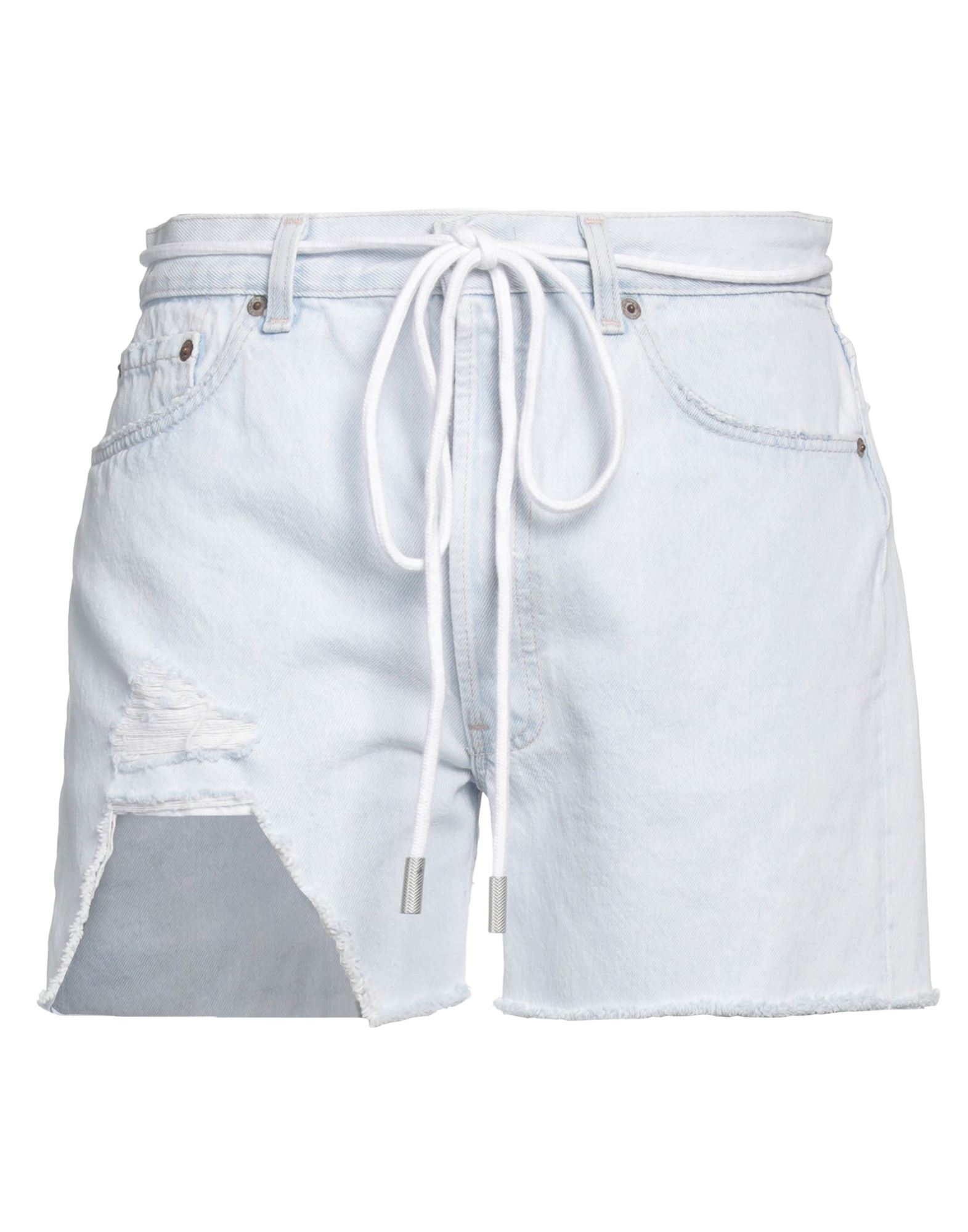 데님, 멀티 포켓, 스트링, 솔리드 컬러, 레귤러 핏, 스트레이트 레그. 이미지