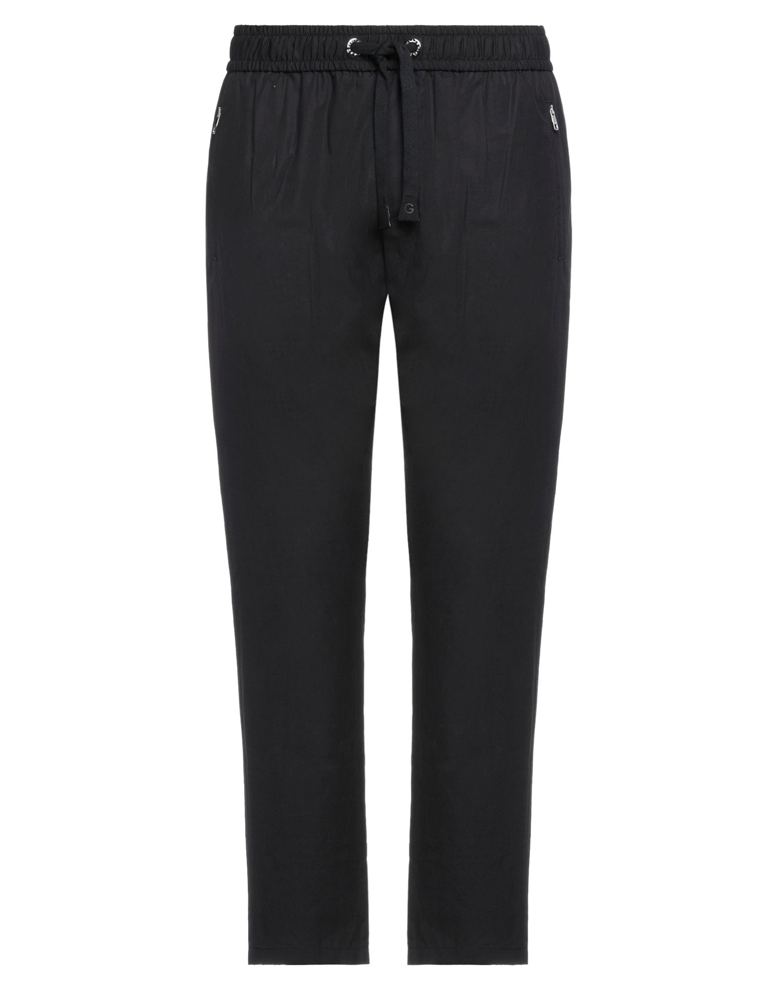 캐주얼 팬츠, 우븐, 솔리드 컬러, 브랜드 로고, 노멀 웨이스트, 테이퍼드 레그, 컴포트 핏, 멀티 포켓. 이미지