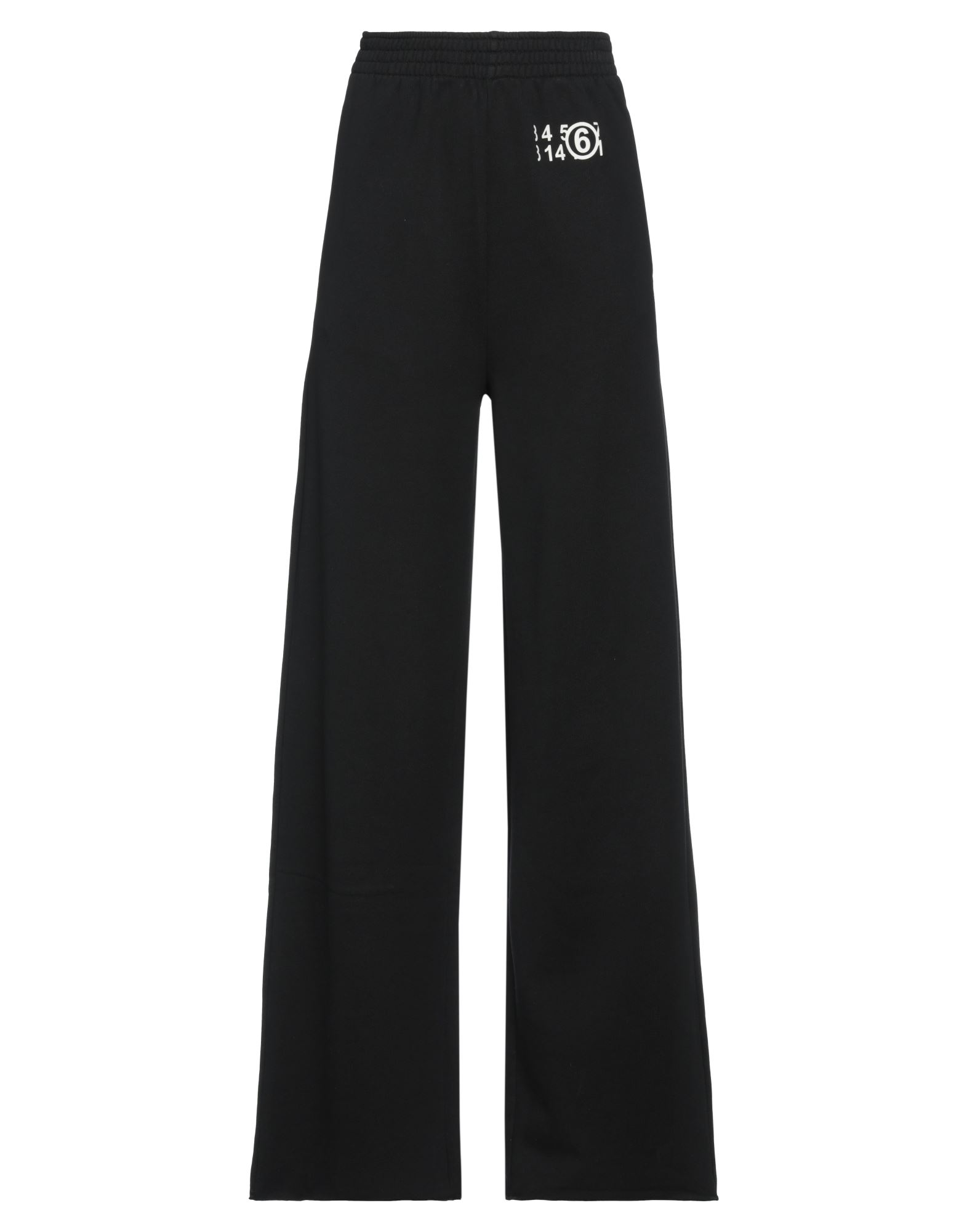 프렌치 테리, 브랜드 로고, 멀티컬러 패턴, 하이 웨이스트, 엘라스틱 웨이스트, 와이드 레그, 컴포트 핏, 멀티 포켓, 스포츠. 이미지