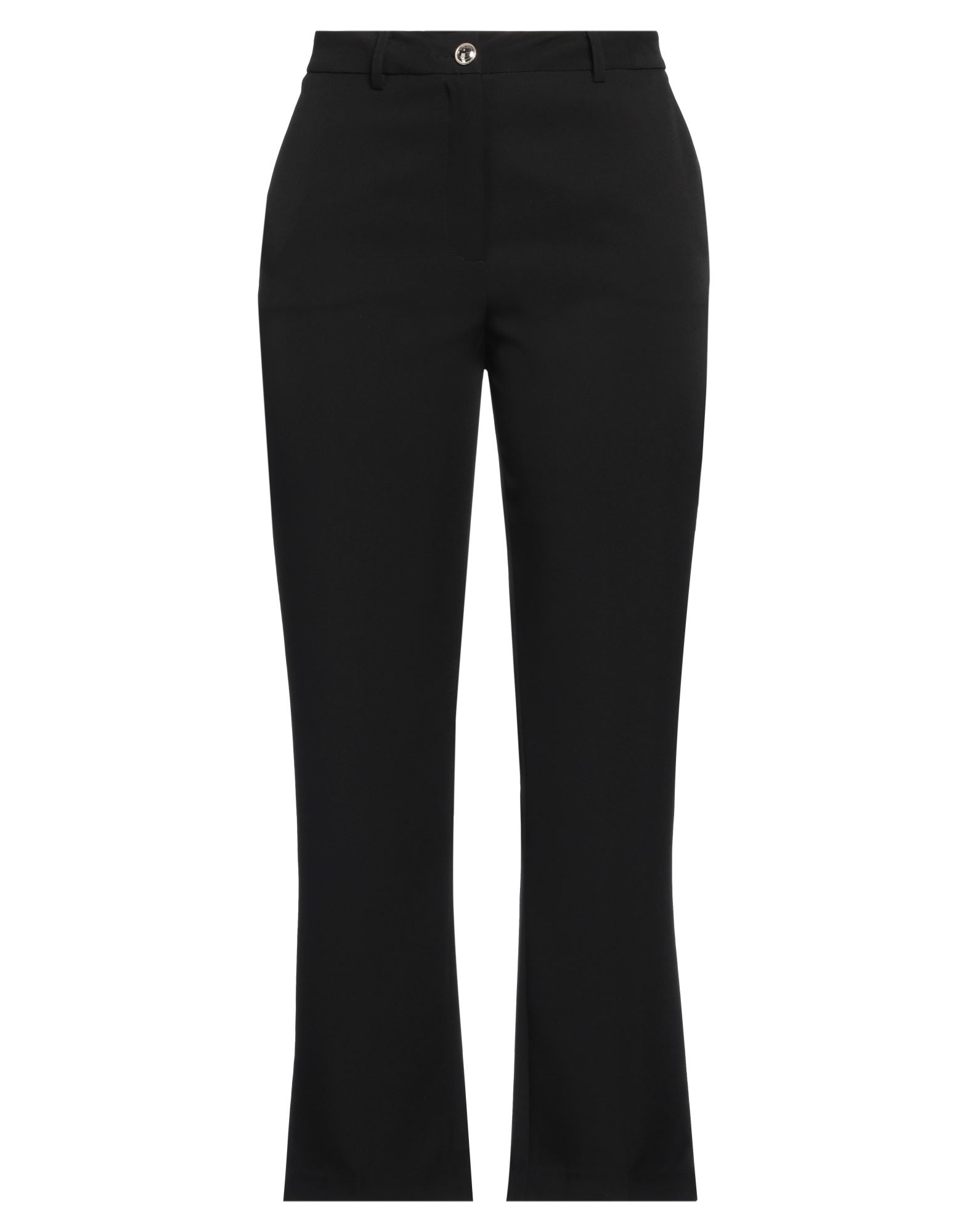 우븐, 장식 부착 없음, 솔리드 컬러, 하이 웨이스트, 스트레이트 레그, 레귤러 핏, 지퍼 여밈, 버튼 여밈, 멀티 포켓, 스트레치, 테일러드. 이미지