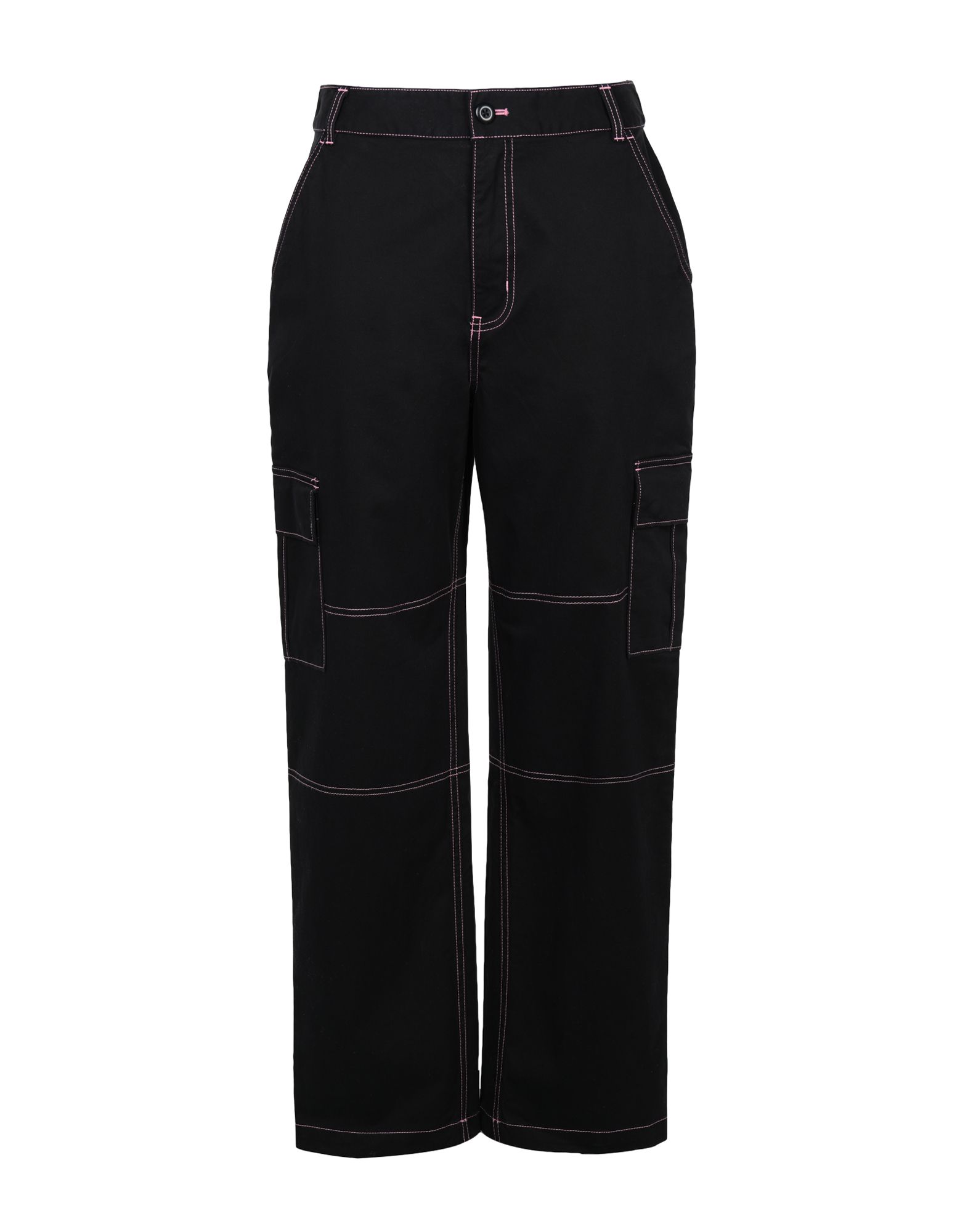 트윌, 브랜드 로고, 솔리드 컬러, 컴포트 핏, 멀티 포켓, 스트레치, 스트레이트 레그 팬츠. 이미지