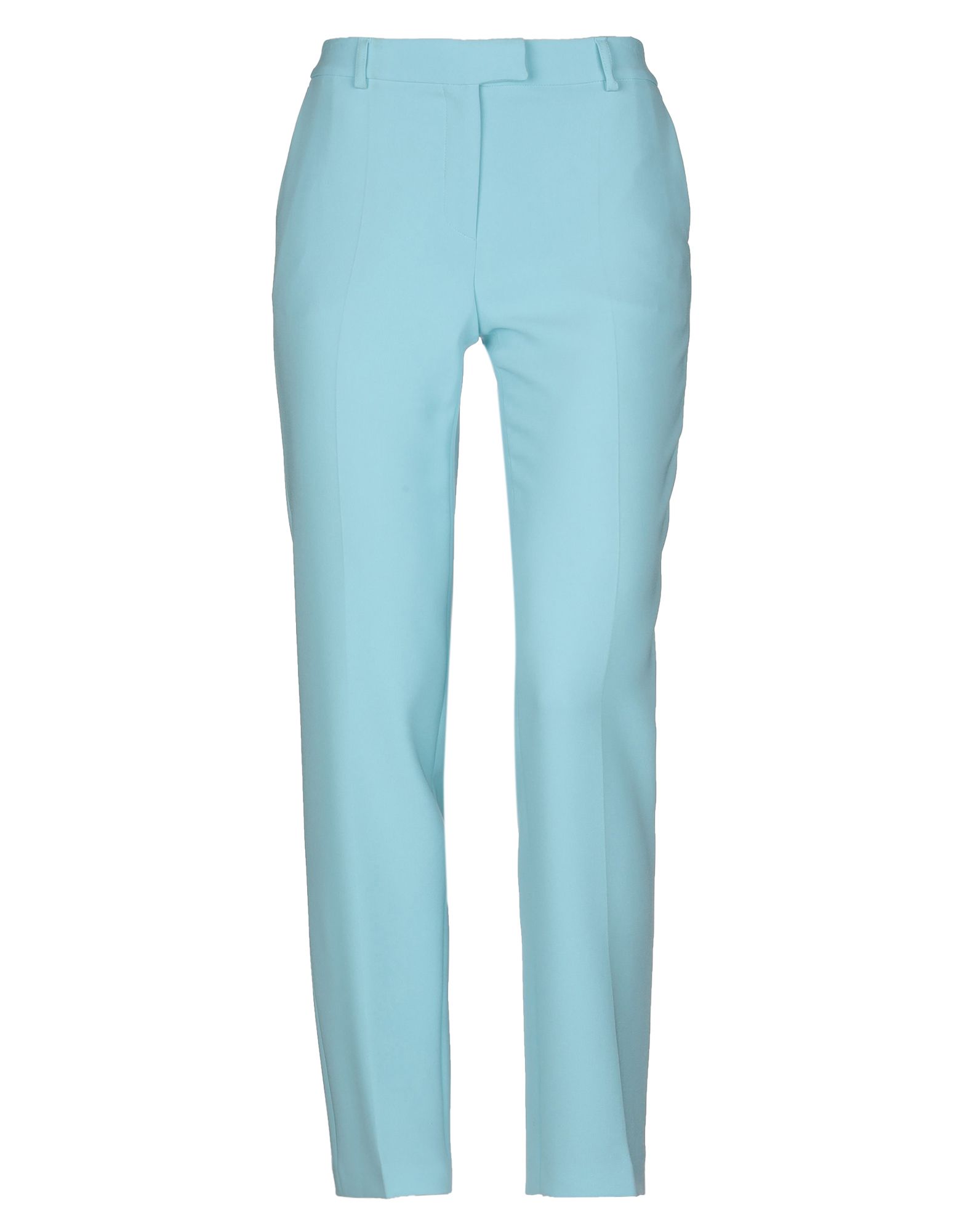 스트레이트 레그 팬츠, 크레이프, 솔리드 컬러, 장식 부착 없음, 로우 웨이스트, 레귤러 핏, 멀티 포켓, 드라이클리닝, 건조기 사용불가. 이미지