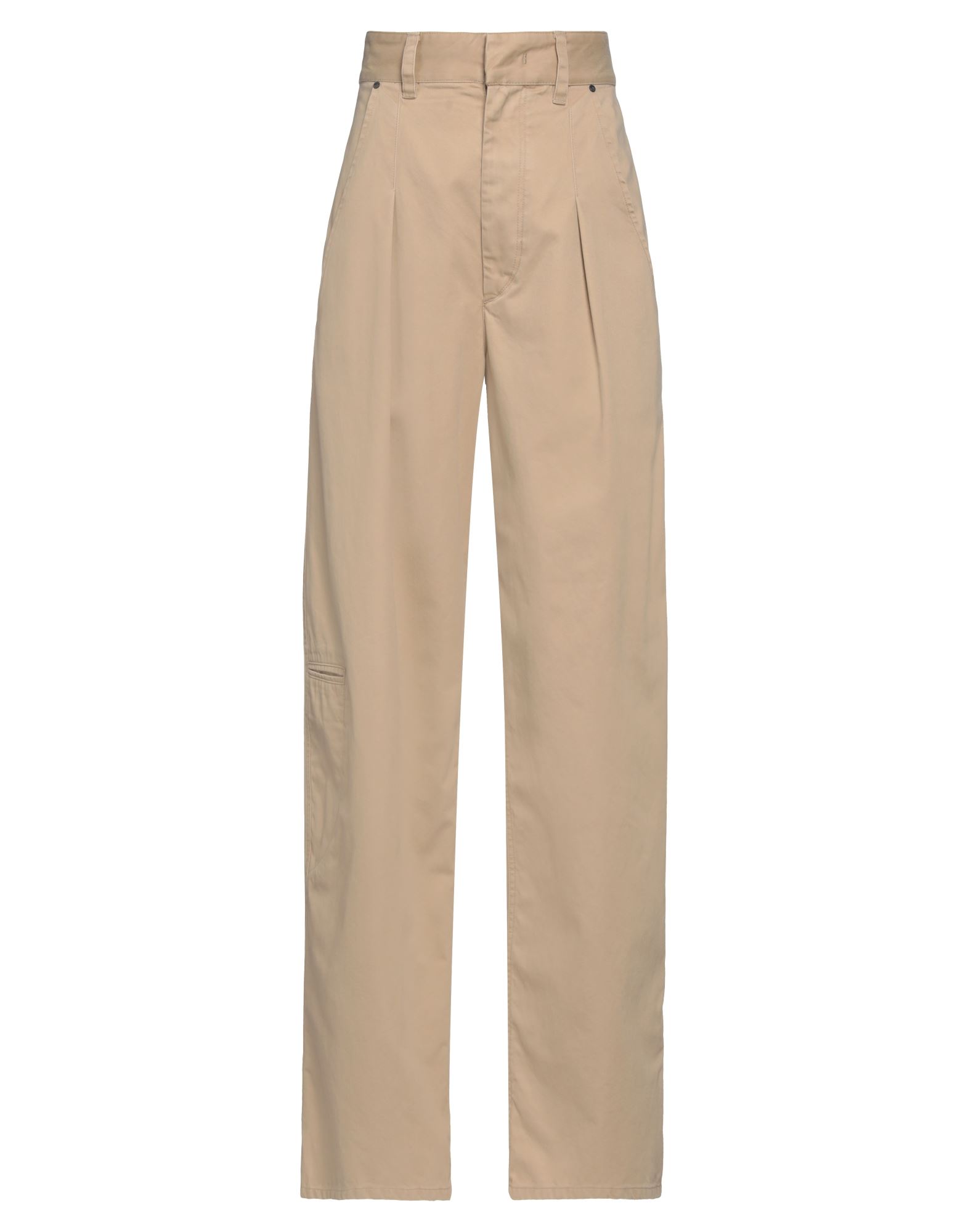 테이퍼드 팬츠, 우븐, 다트, 솔리드 컬러, 하이 웨이스트, 벨트 루프, 레귤러 핏, 지퍼 여밈, 멀티 포켓, 세탁기 세탁 또는 드라이클리닝, 표백 금지, 건조기 사용불가. 이미지