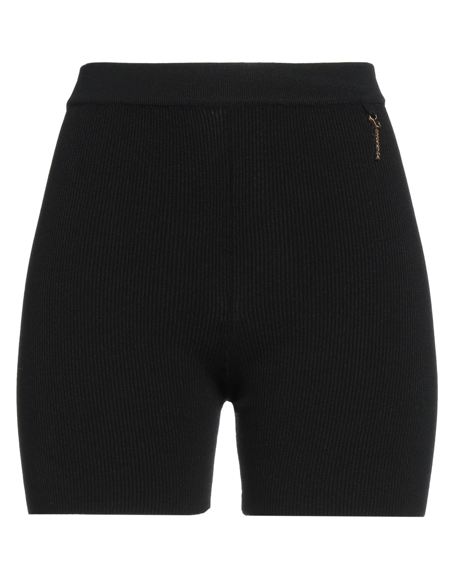 니트 소재, 라이트웨이트 니트, 브랜드 로고, 솔리드 컬러, 하이 웨이스트, 엘라스틱 웨이스트, 포켓 없음, 스포츠. 이미지