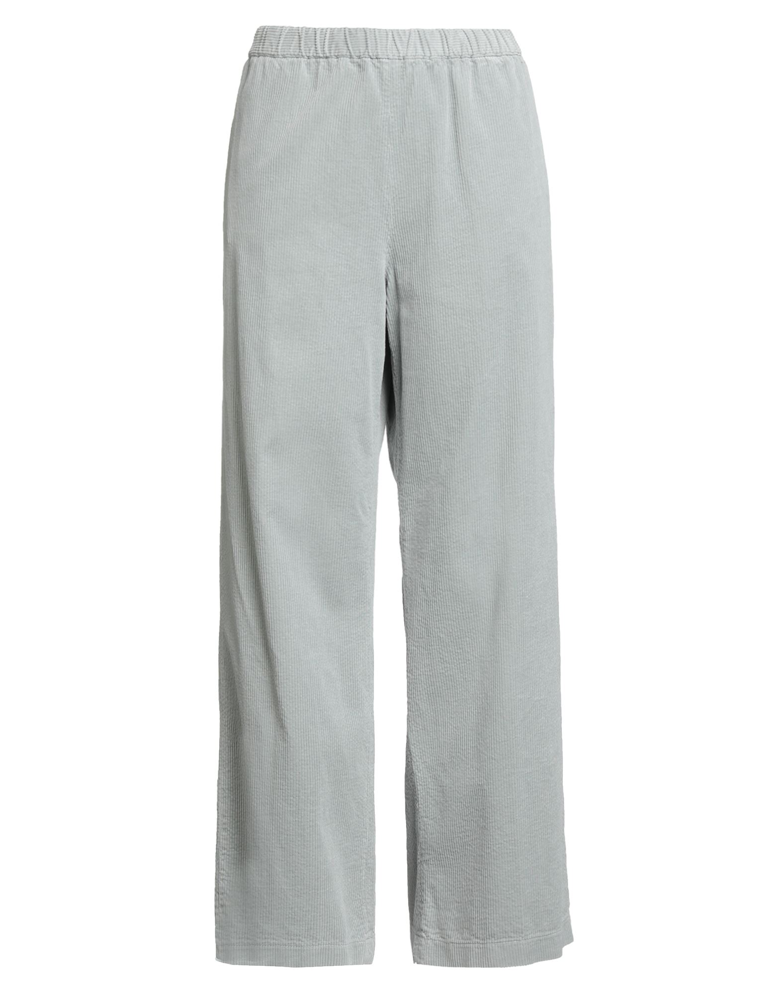 와이드 레그 팬츠, 코듀로이, 솔리드 컬러, 장식 부착 없음, 하이 웨이스트, 엘라스틱 웨이스트라인, 레귤러 핏, 멀티 포켓, 세탁기 세탁 또는 드라이클리닝, 표백 금지, 건조기 사용불가. 이미지