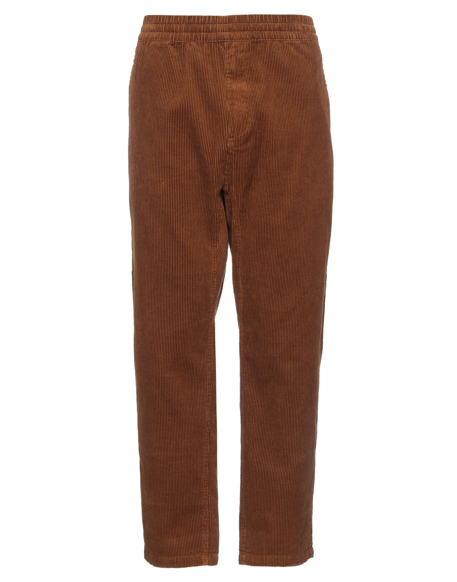 벨벳, 솔리드 컬러, 장식 부착 없음, 하이 웨이스트, 스트레이트 레그, 레귤러 핏, 지퍼 여밈, 멀티 포켓. 이미지