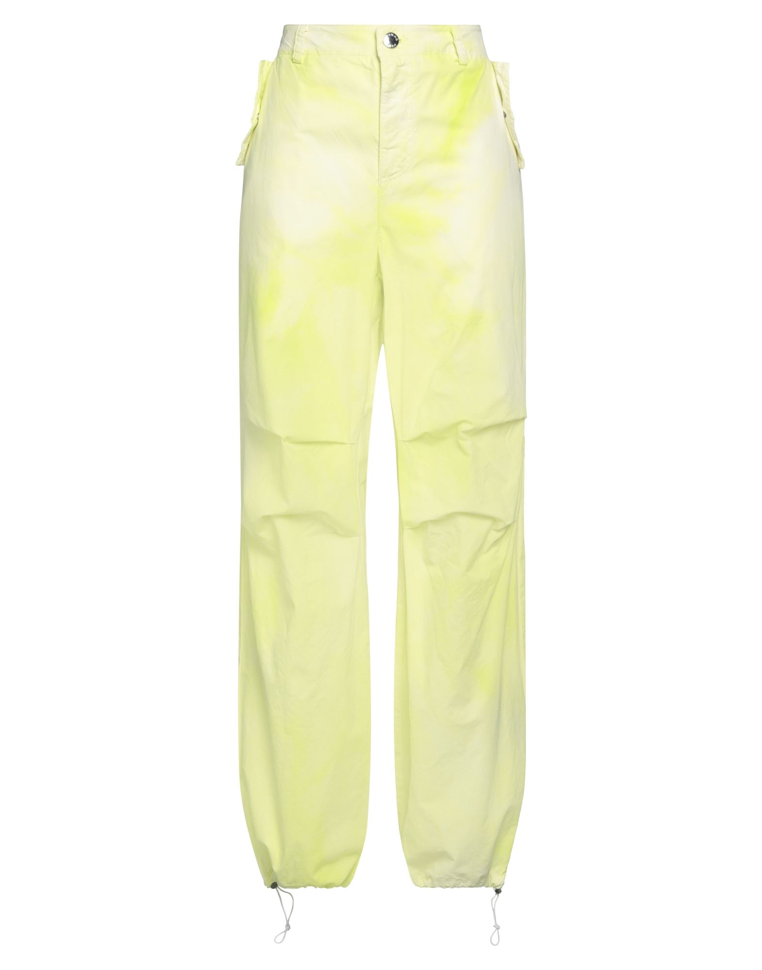 스트레이트 레그 팬츠, 우븐, 장식 부착 없음, 솔리드 컬러, 하이 웨이스트, 레귤러 핏, 지퍼 여밈, 버튼 여밈, 드로스트링 헴라인, 멀티 포켓, 세탁기로 세탁, 표백 금지, 건조기 사용가능. 이미지