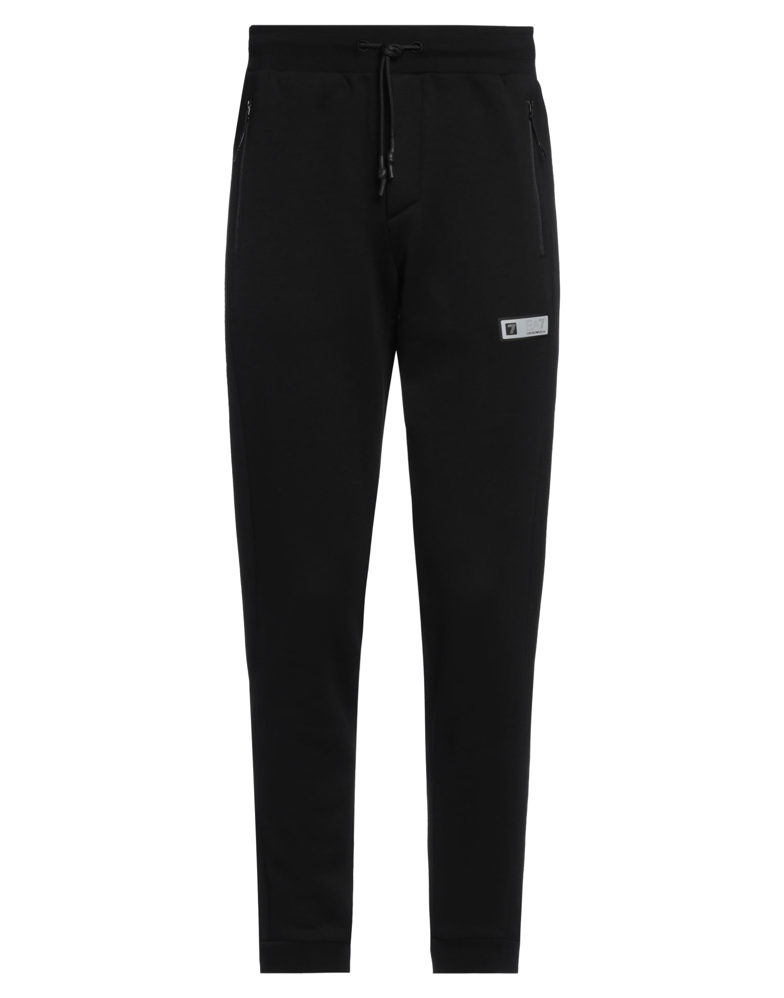 플리스, 브랜드 로고, 솔리드 컬러, 노멀 웨이스트, 레귤러 핏, 파일 소재 내부, 드로스트링 여밈, 멀티 포켓, 세탁기로 세탁, 표백 금지, 건조기 사용불가, 트랙 팬츠. 이미지