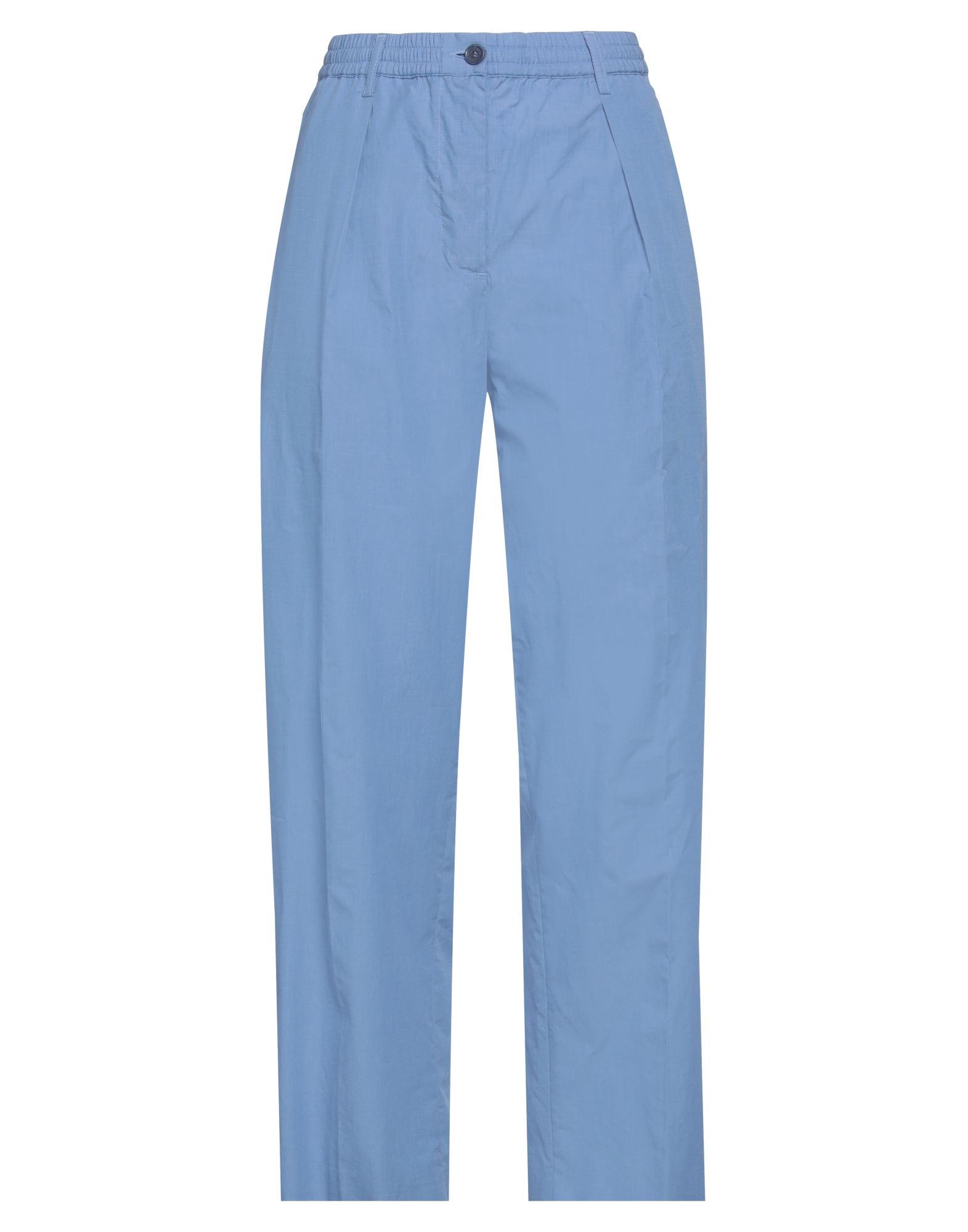 테이퍼드 팬츠, 우븐, 솔리드 컬러, 브랜드 로고, 하이 웨이스트, 드로스트링 웨이스트, 레귤러 핏, 지퍼 여밈, 1 버튼, 멀티 포켓, 세탁기로 세탁, 표백 금지, 건조기 사용불가. 이미지