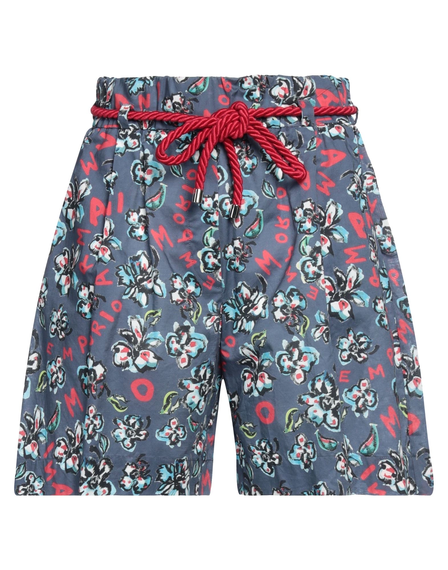 누벅, 벨트, 브랜드 로고, 멀티컬러 패턴, 하이 웨이스트, 레귤러 핏, 더블 포켓, 기타 바지. 이미지