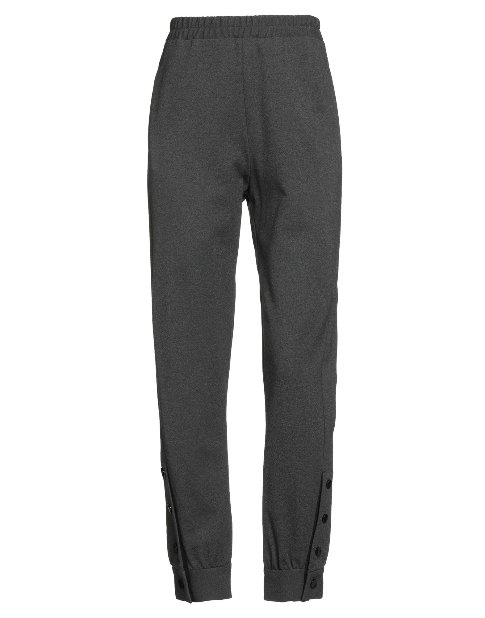 트랙 팬츠, 저지, 스트레치 패브릭, 솔리드 컬러, 장식 부착 없음, 하이 웨이스트, 엘라스틱 웨이스트라인, 레귤러 핏, 스냅버튼 여밈, 슬릿 포켓, 웰트 포켓, 드라이클리닝, 표백 금지, 건조기 사용불가, 운동이나 야외 활동에 적합한, 스타일과 편안함을 모두 갖춘 퍼포먼스 스포츠웨어. 이미지